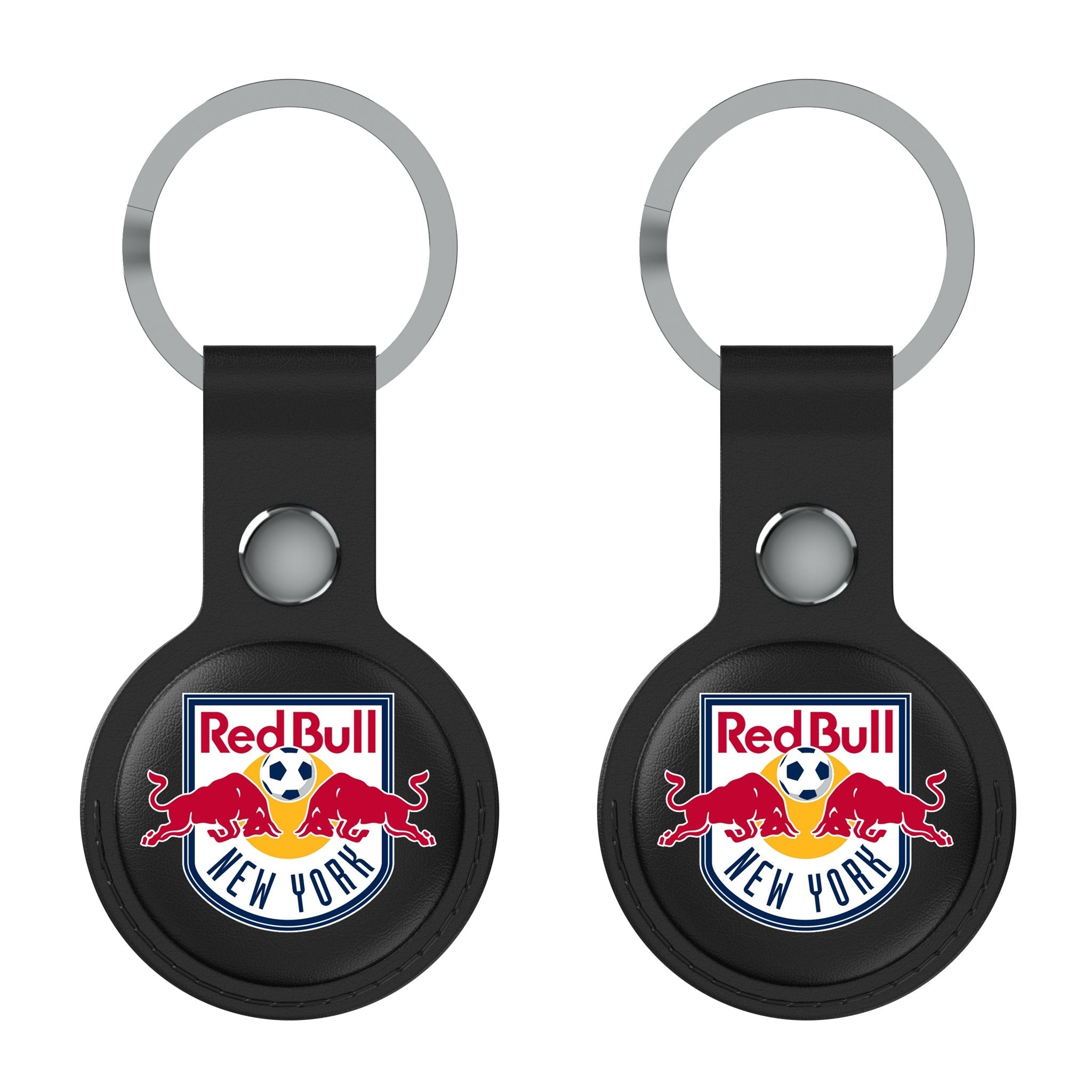 New York Red Bulls  Insignia Black Airtag Holder 2-Pack