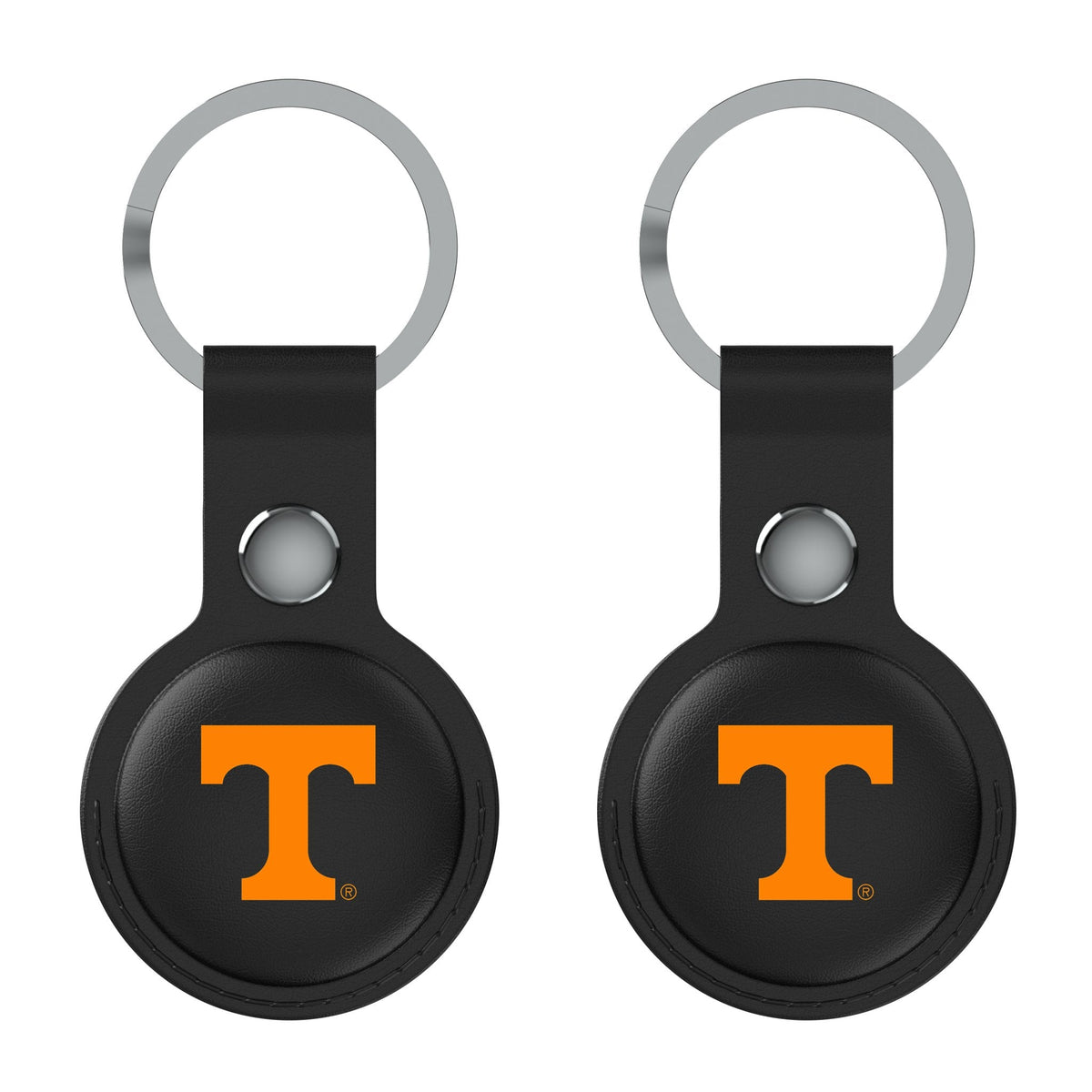 University of Tennessee Volunteers Insignia Black Airtag Holder 2-Pack 1