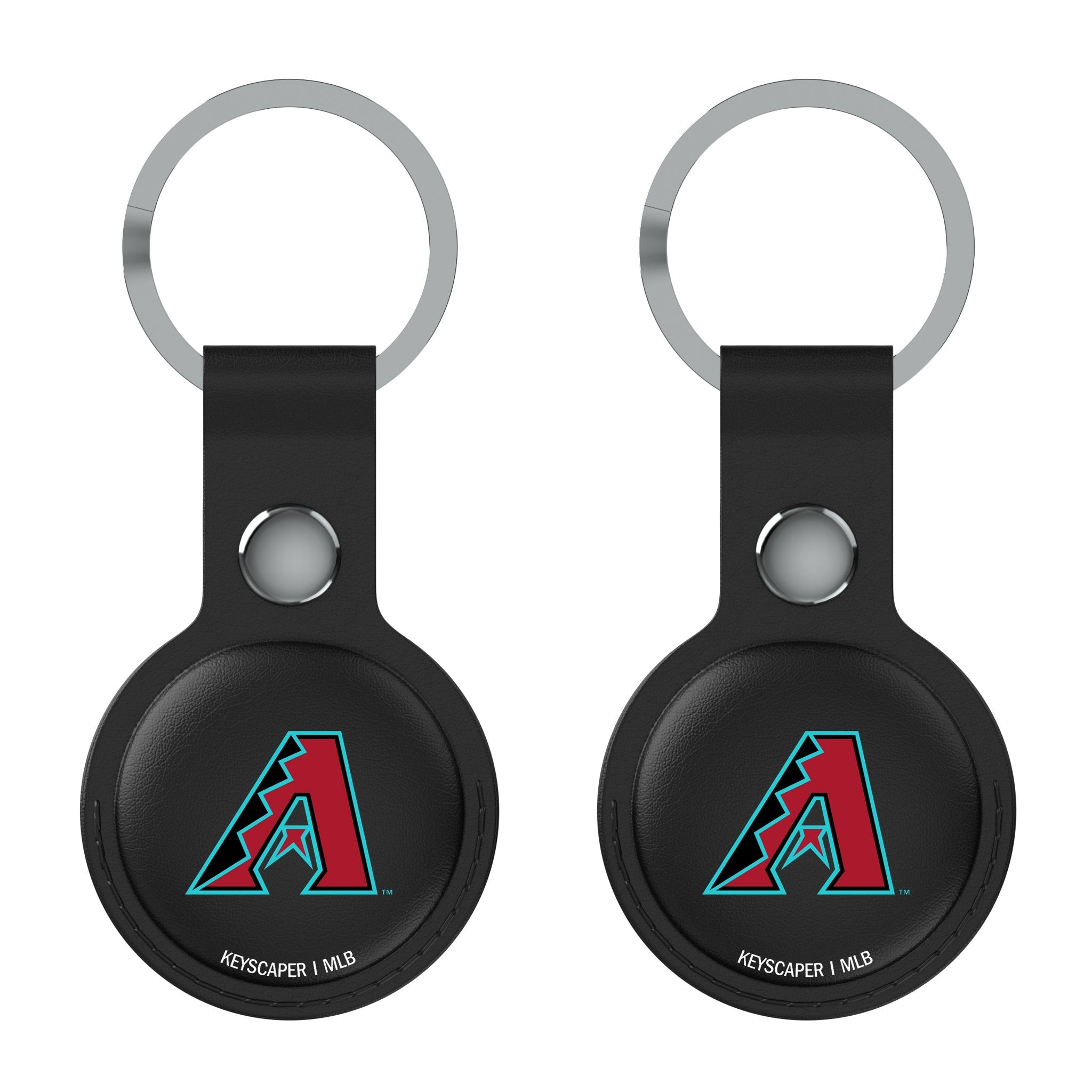 Arizona Diamondbacks Insignia Black Airtag Holder 2-Pack