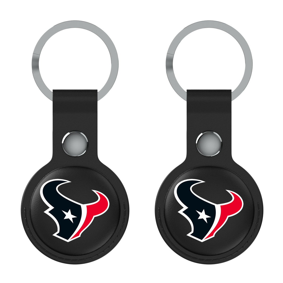 Houston Texans Insignia Black Airtag Holder 2-Pack 1