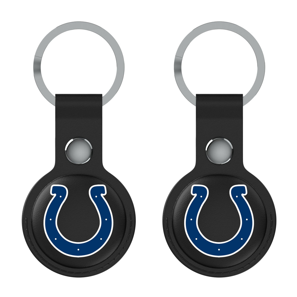Indianapolis Colts Insignia Black Airtag Holder 2-Pack 1