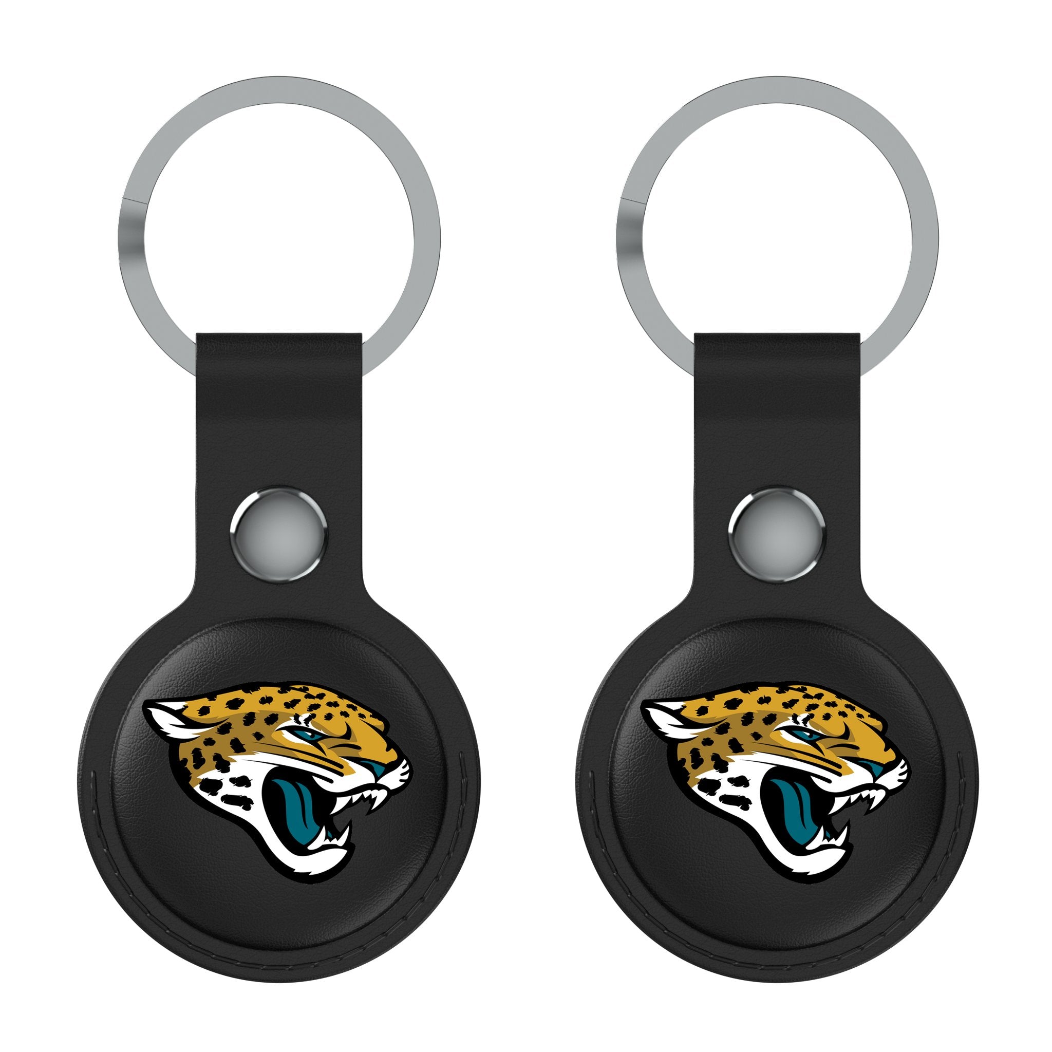 Jacksonville Jaguars Insignia Black Airtag Holder 2-Pack 1