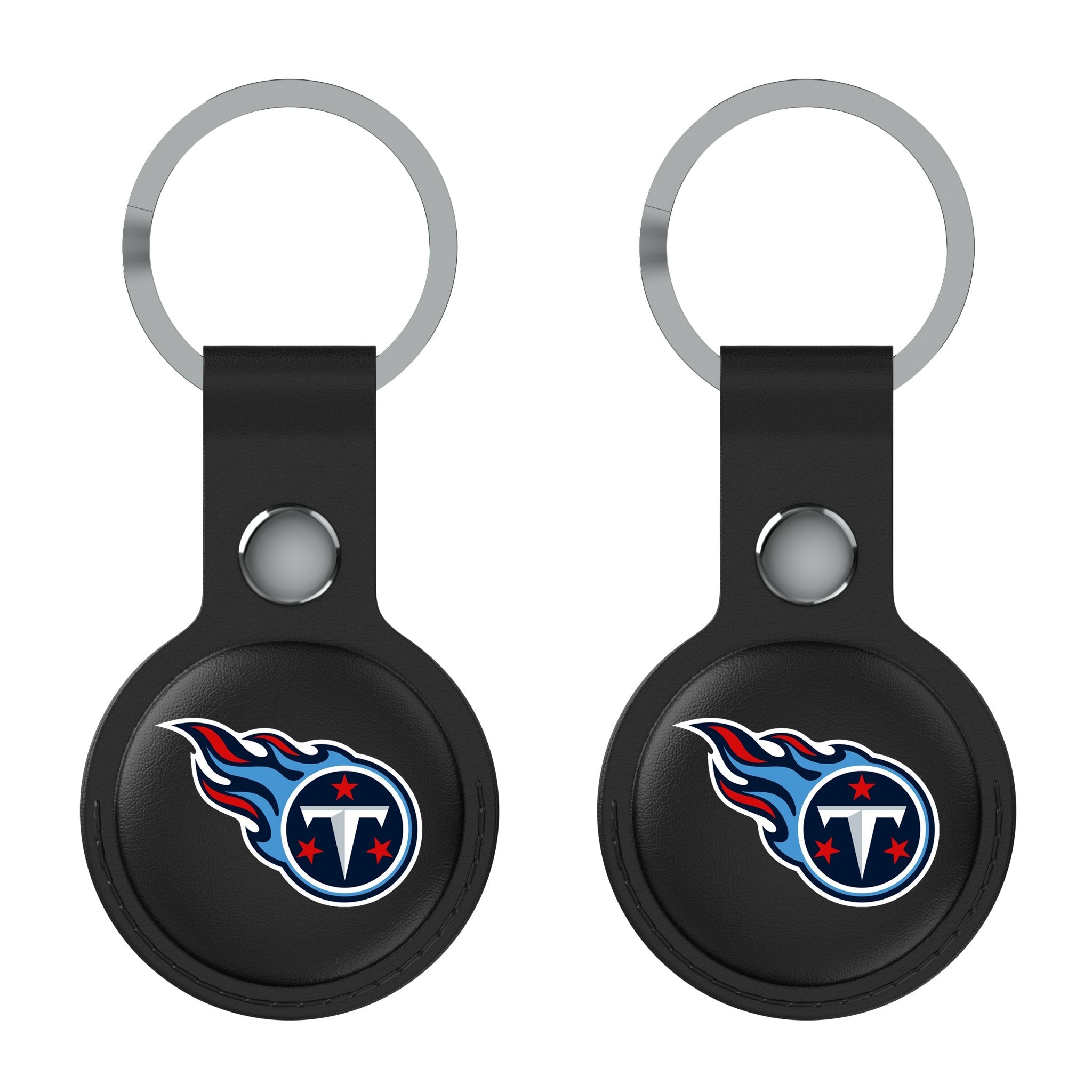 Tennessee Titans Insignia Black Airtag Holder 2-Pack 1