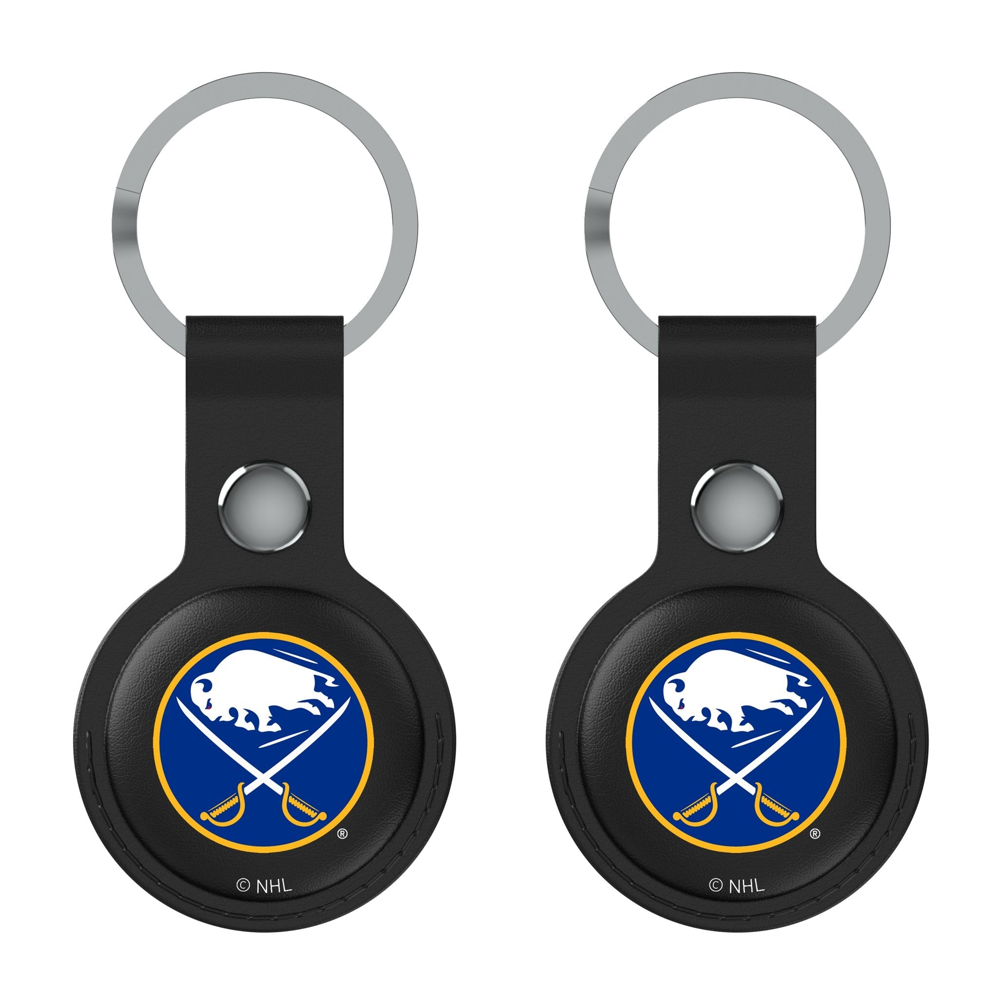 Buffalo Sabres Insignia Black Airtag Holder 2-Pack
