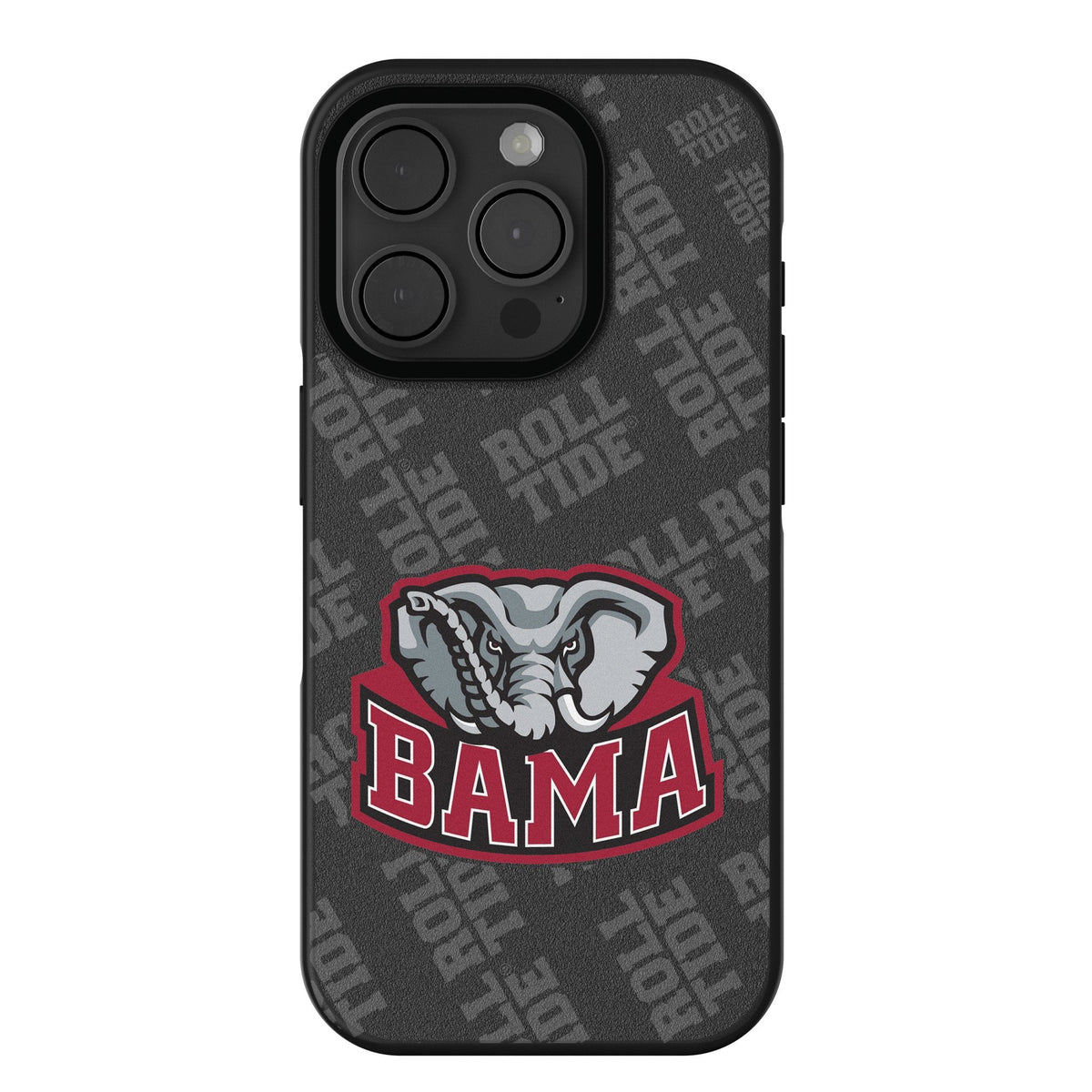 University of Alabama Crimson Tide Script A Quadtile Bump Phone Case for Apple iPhone 1