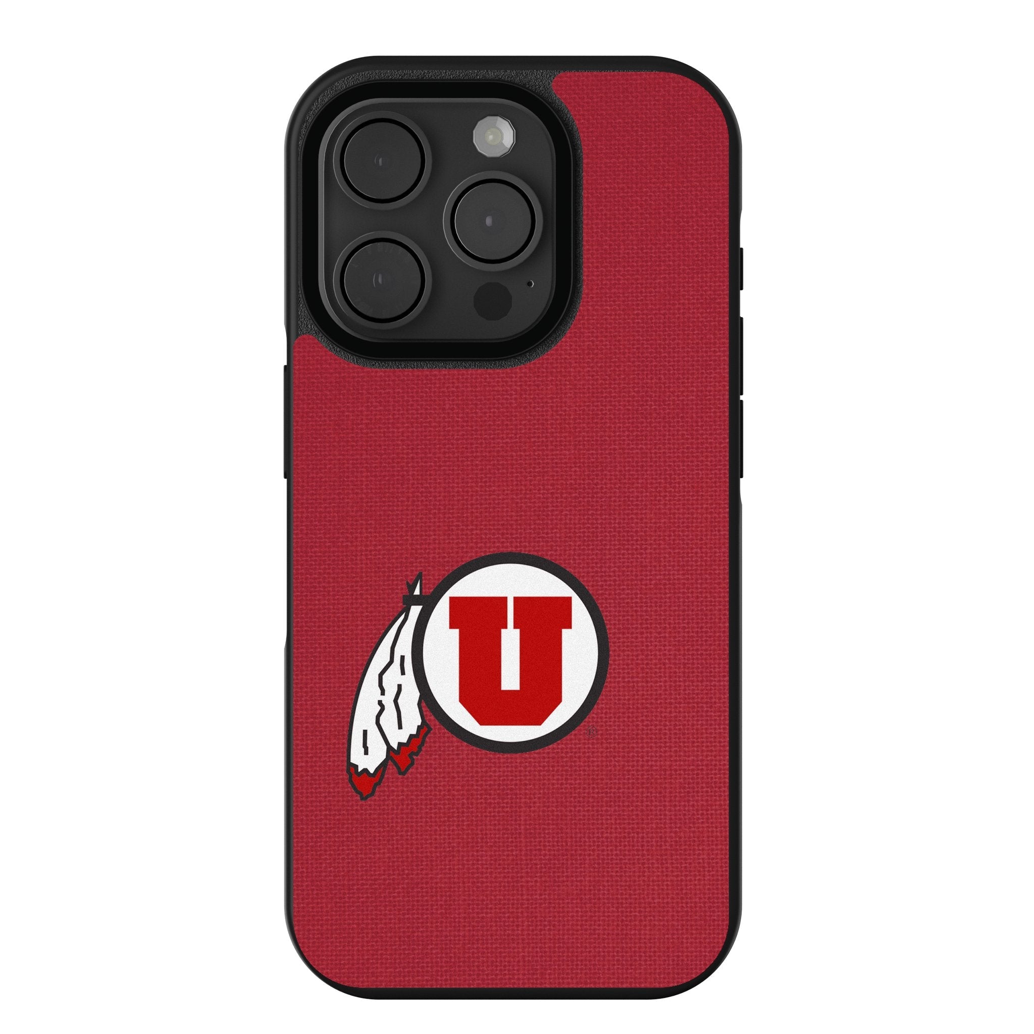 University of Utah Utes Solid Bump Phone Case for Apple iPhone 1