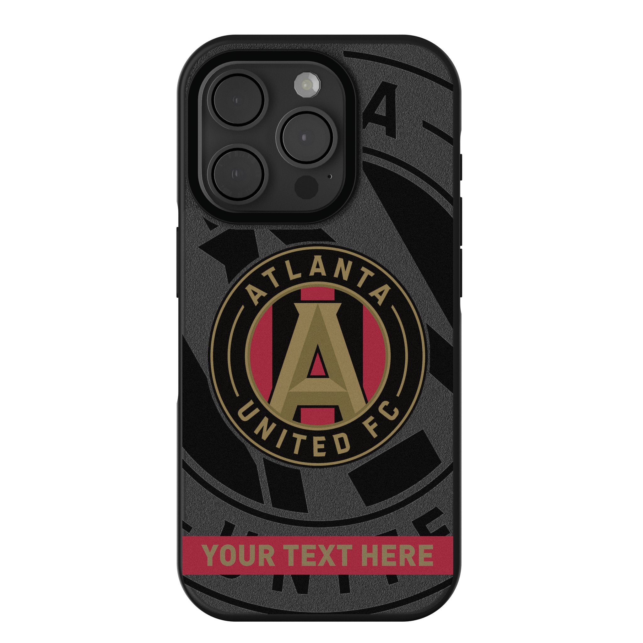 Atlanta United FC Personalized Tilt Bump Phone Case for Apple iPhone