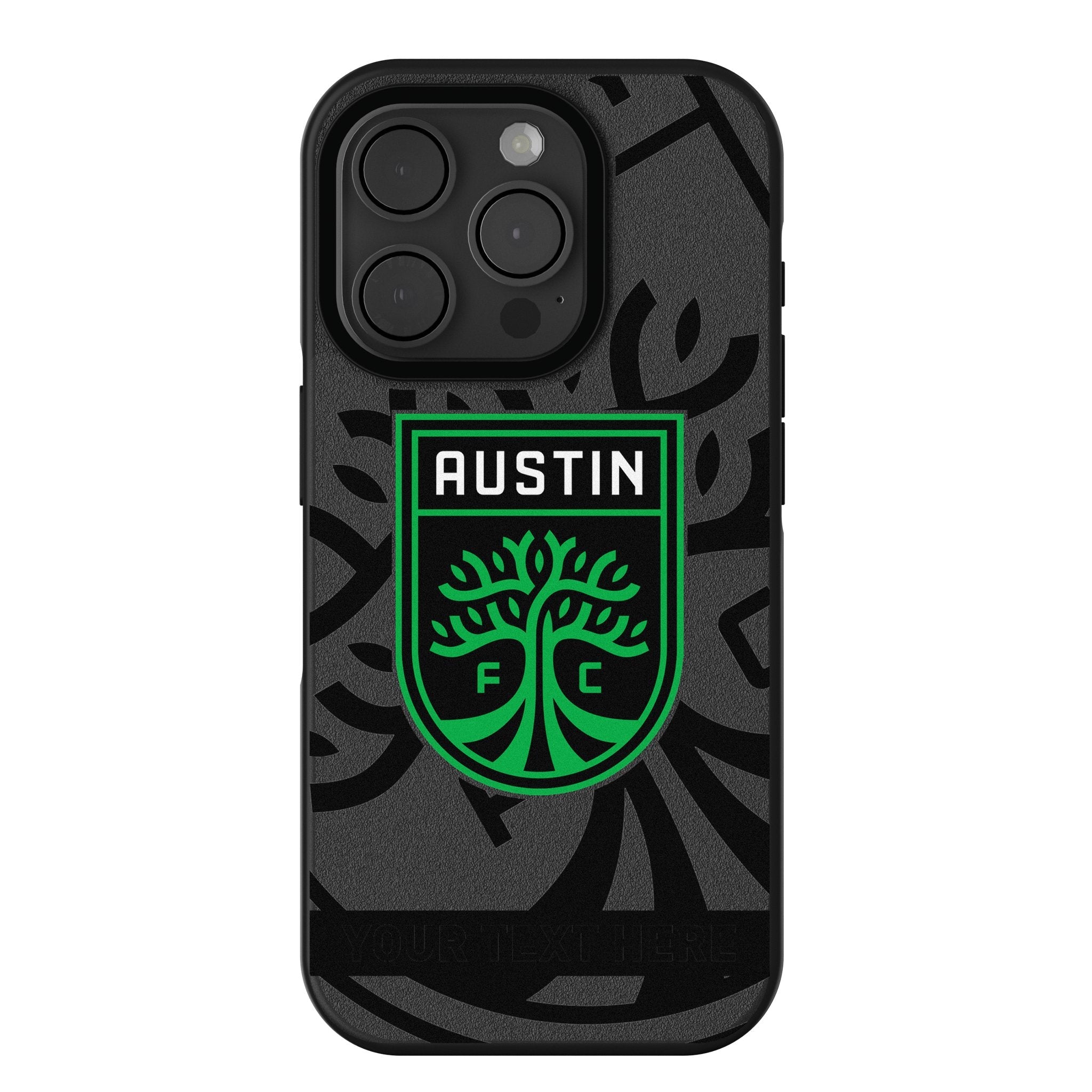 Austin FC Personalized Tilt Bump Phone Case for Apple iPhone