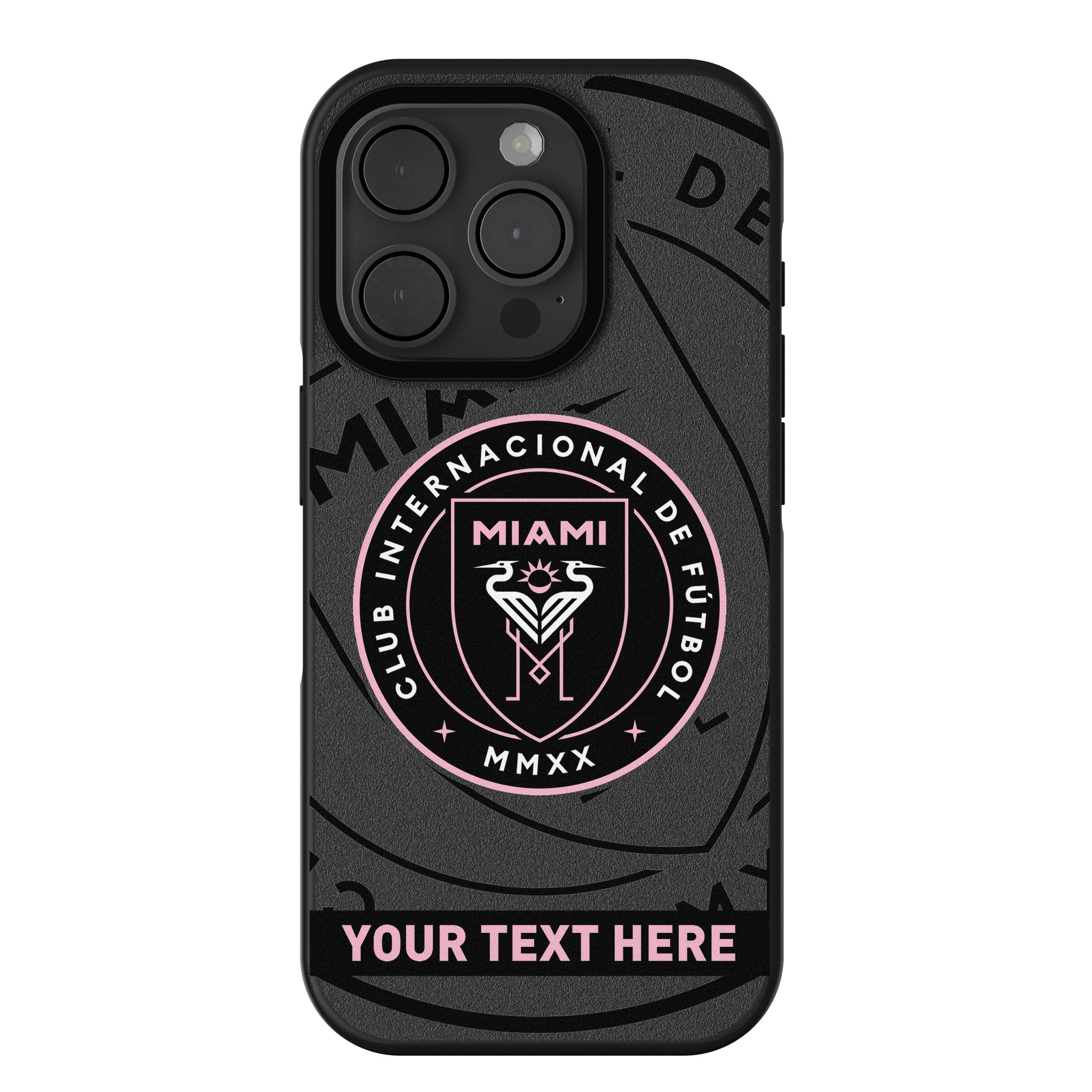 Inter Miami CF Personalized Tilt Bump Phone Case for Apple iPhone 1