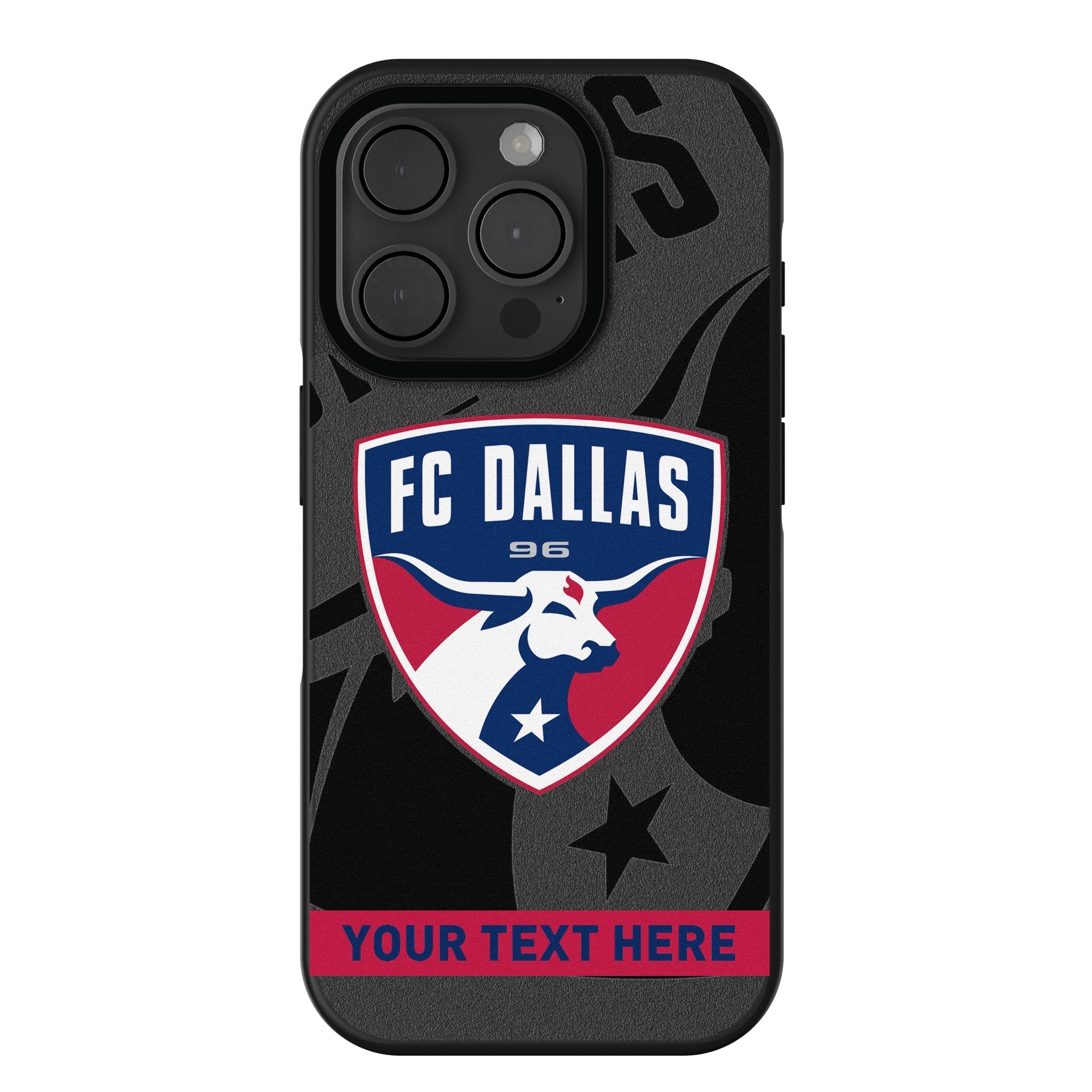 FC Dallas Personalized Tilt Bump Phone Case for Apple iPhone