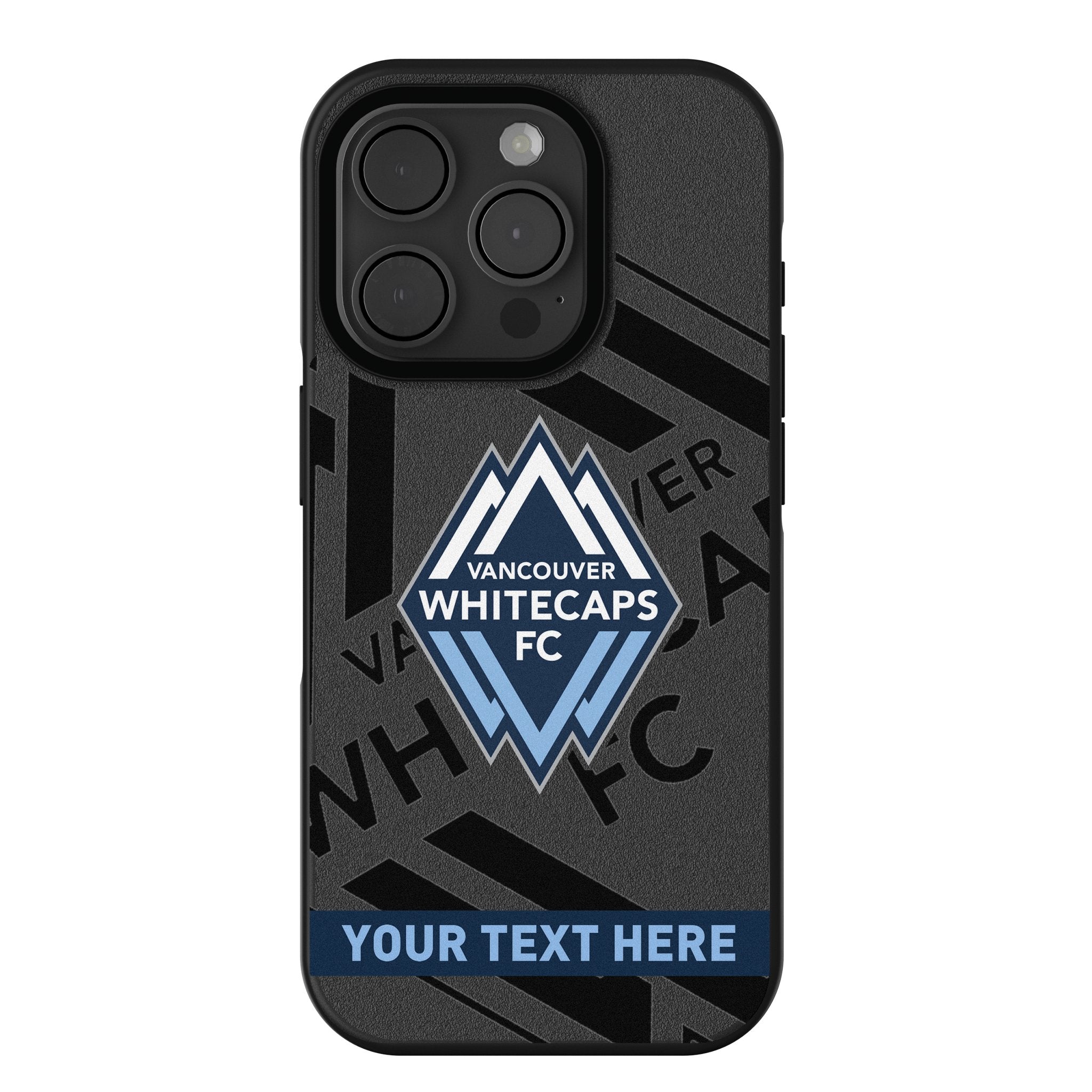 Vancouver Whitecaps Personalized Tilt Bump Phone Case for Apple iPhone