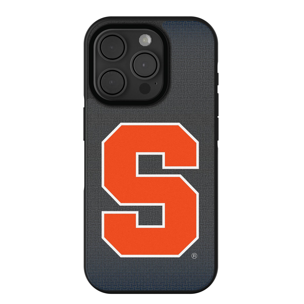 Syracuse University Orange Linen Bump Phone Case for Apple iPhone 1