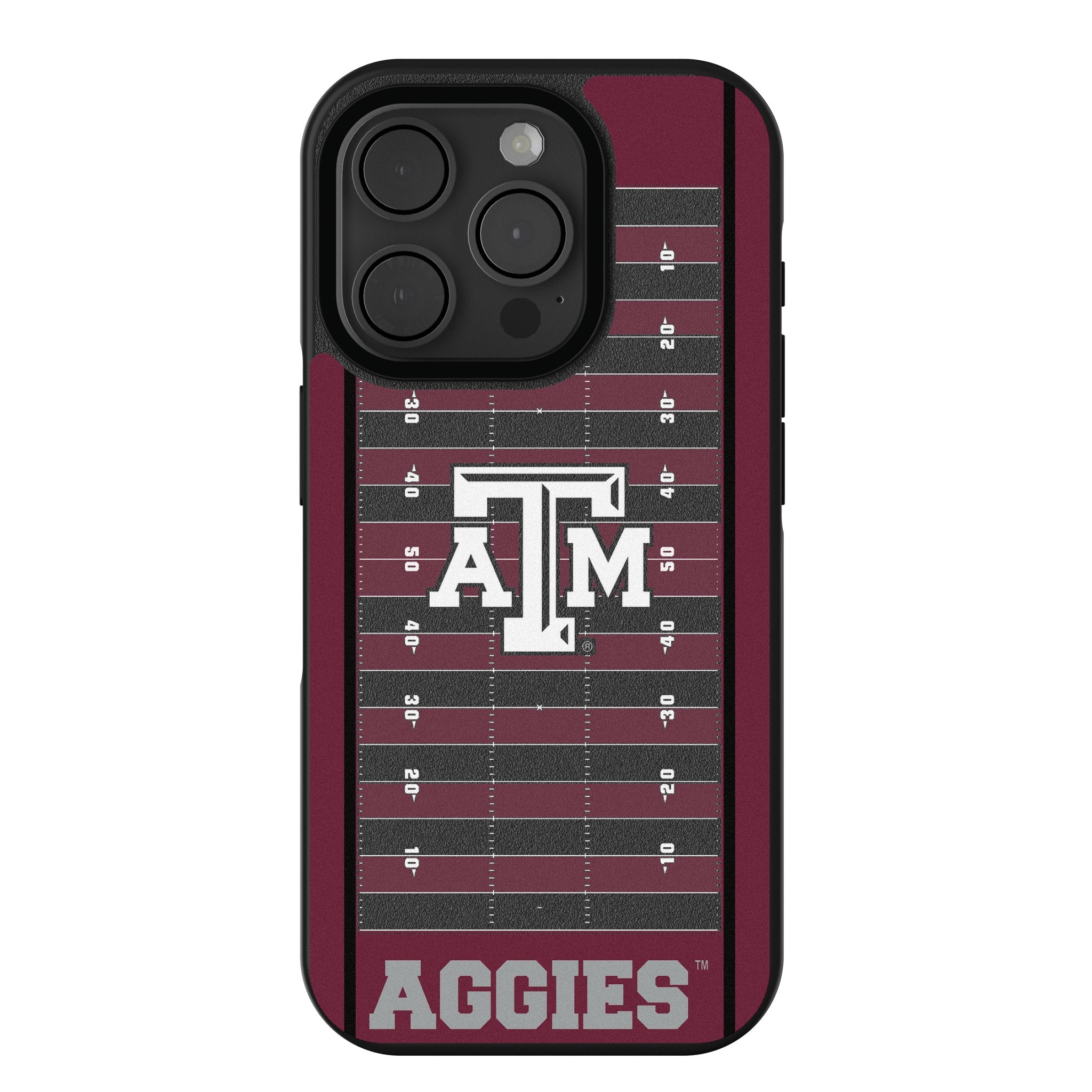 Texas A&M University Aggies Field Bump Phone Case for Apple iPhone