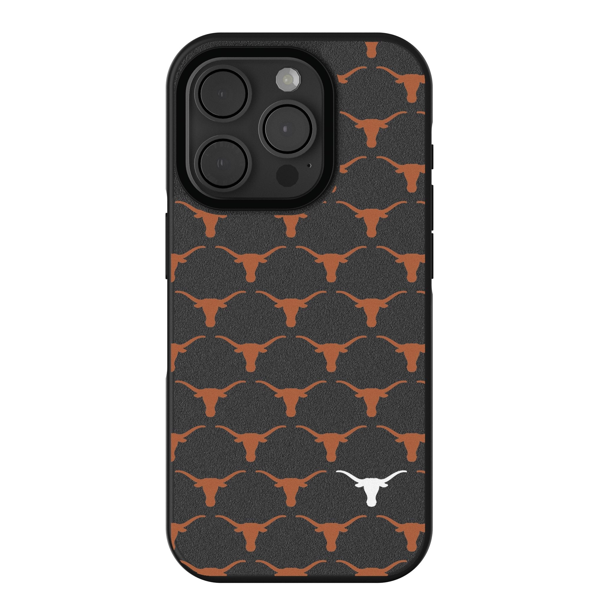 University of Texas Longhorns Fashion Pattern Bump Phone Case for Apple iPhone 1