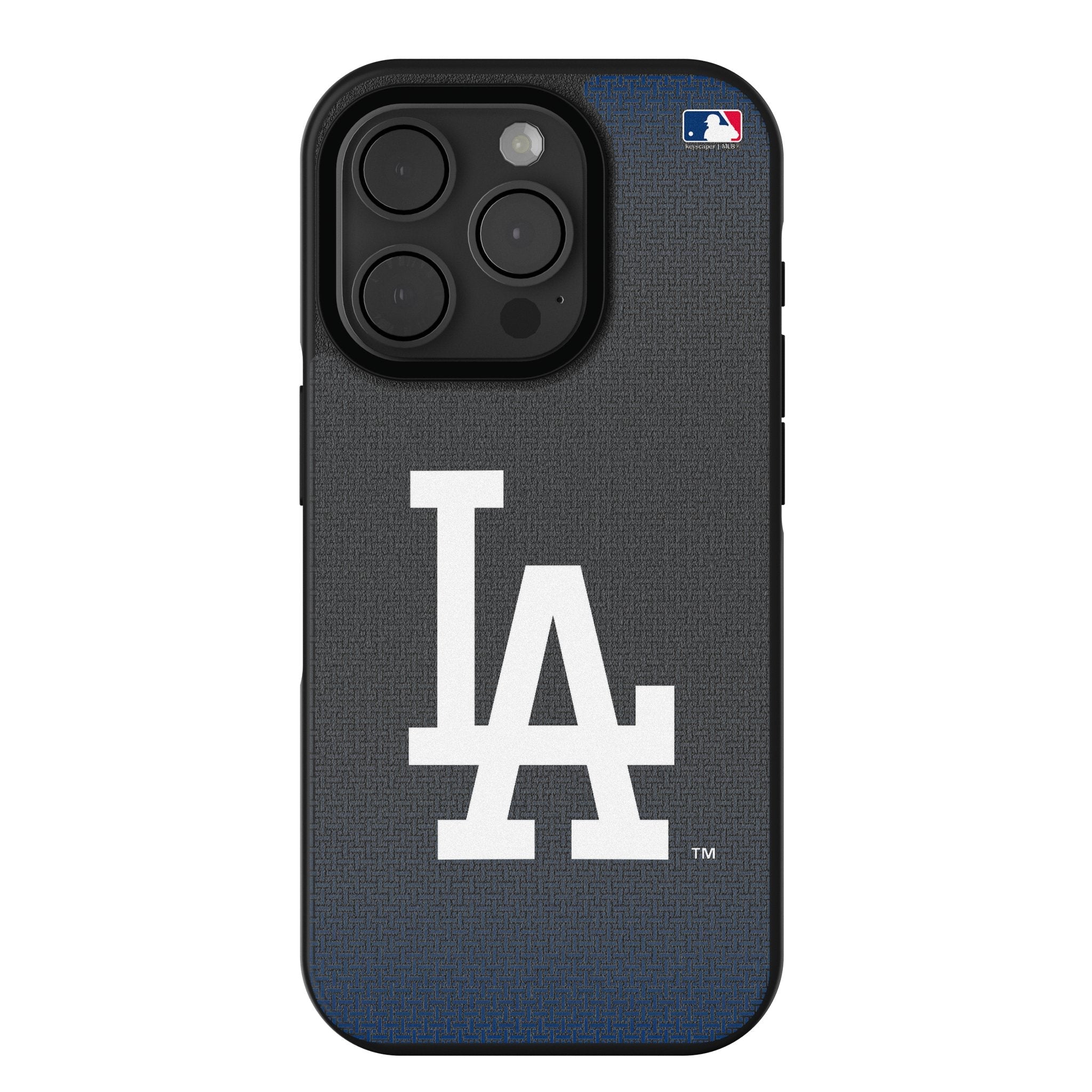 LA Dodgers Linen Bump Phone Case for Apple iPhone 1