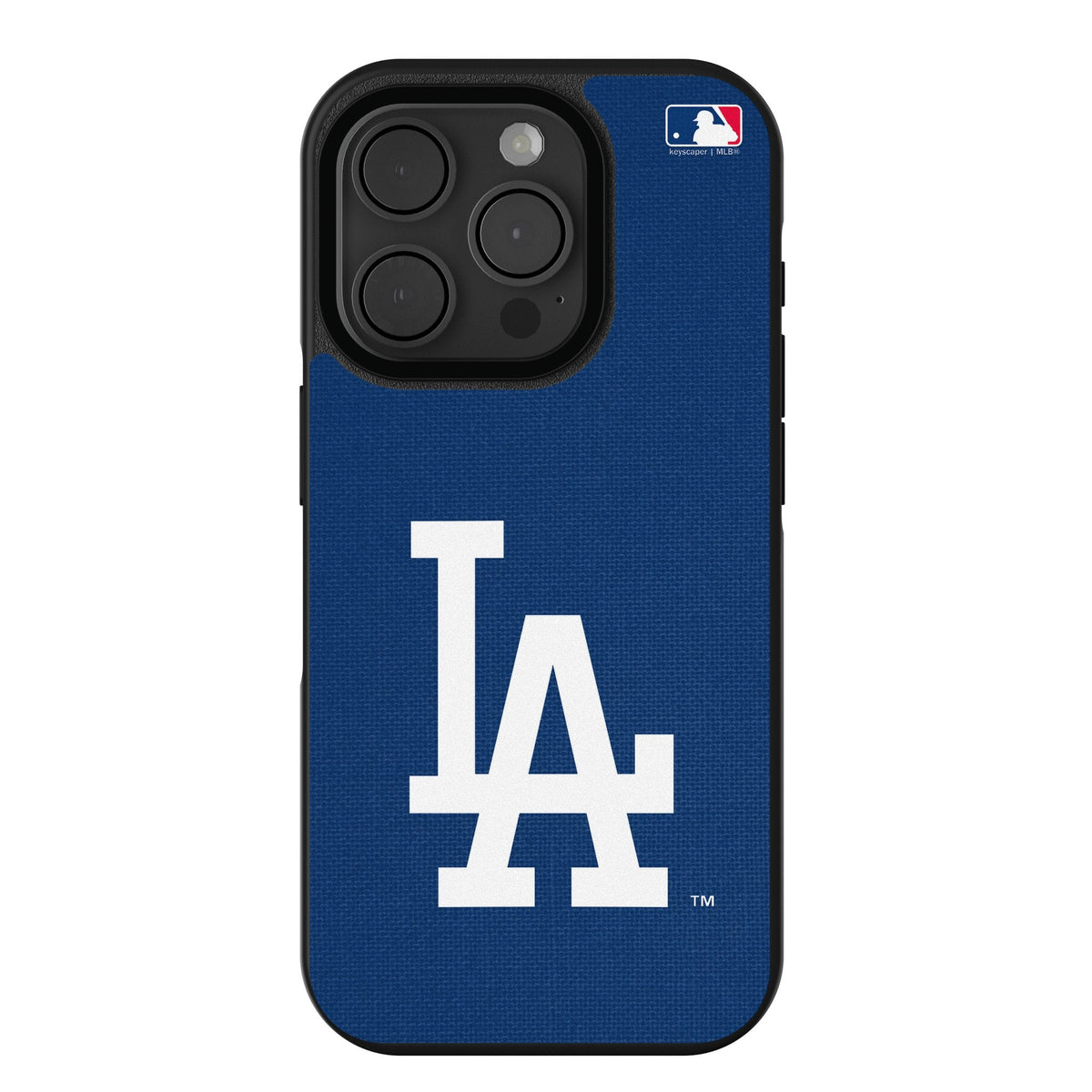 LA Dodgers Solid Bump Phone Case for Apple iPhone 1
