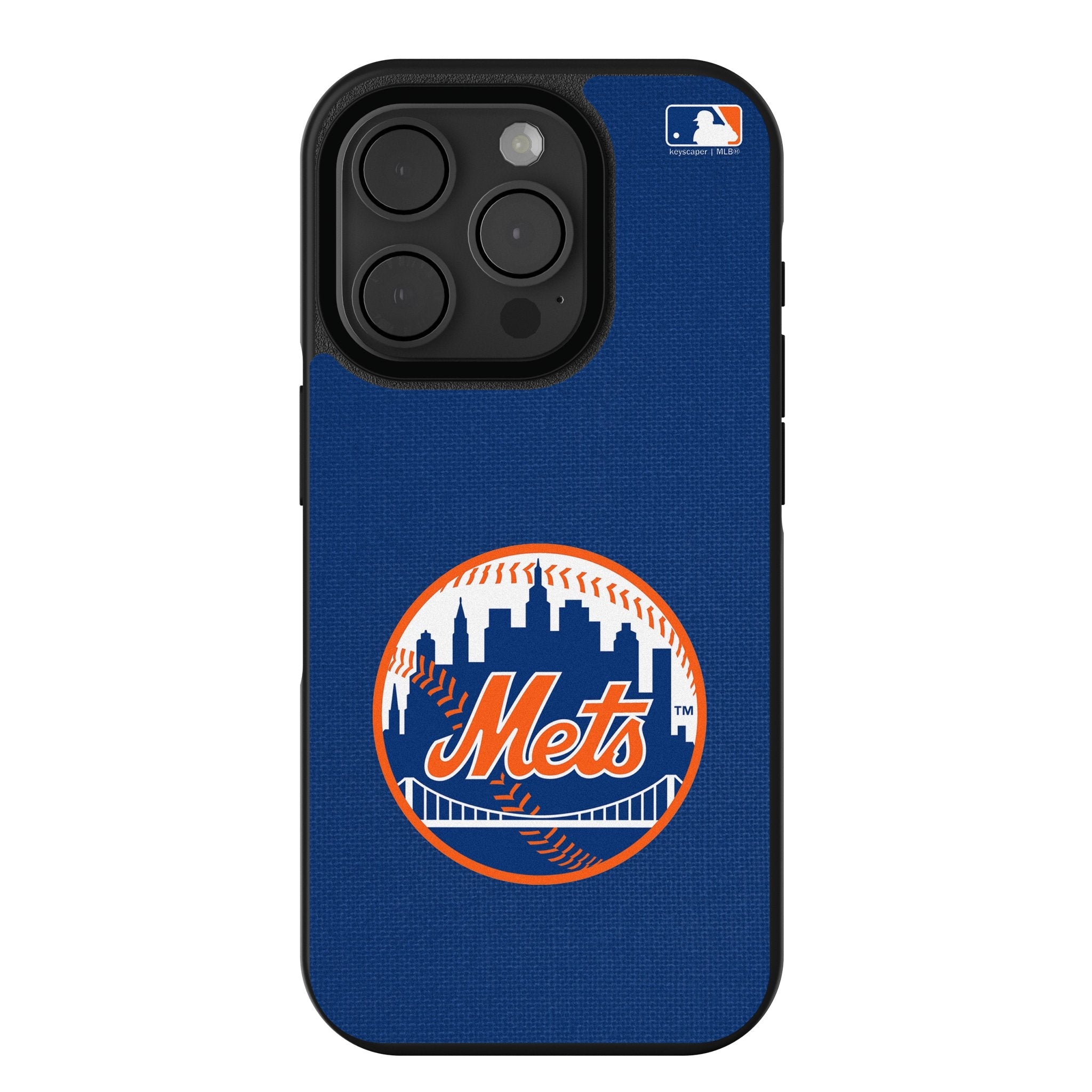 New York Mets Solid Bump Phone Case for Apple iPhone 1