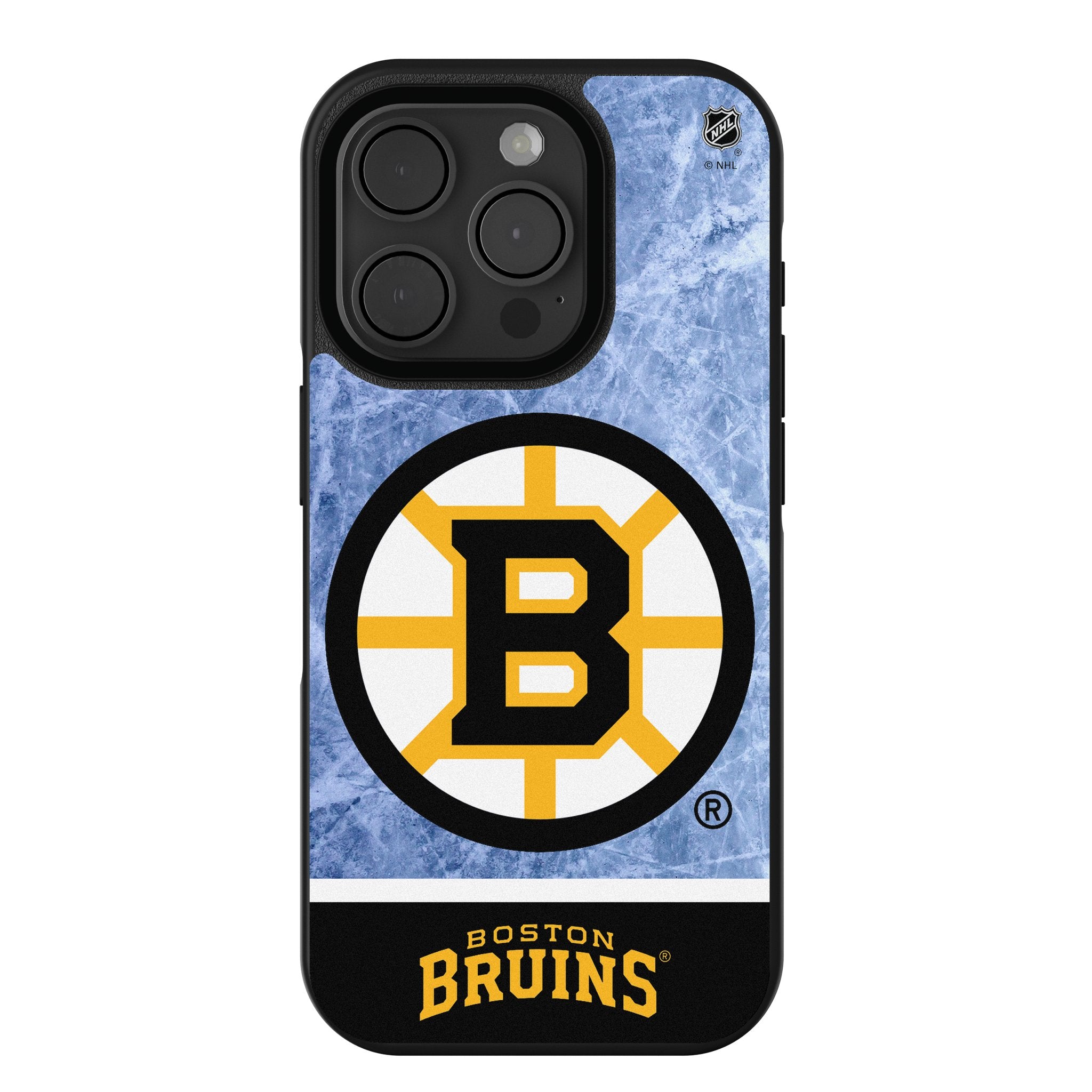 Boston Bruins Ice Wordmark Bump Phone Case for Apple iPhone