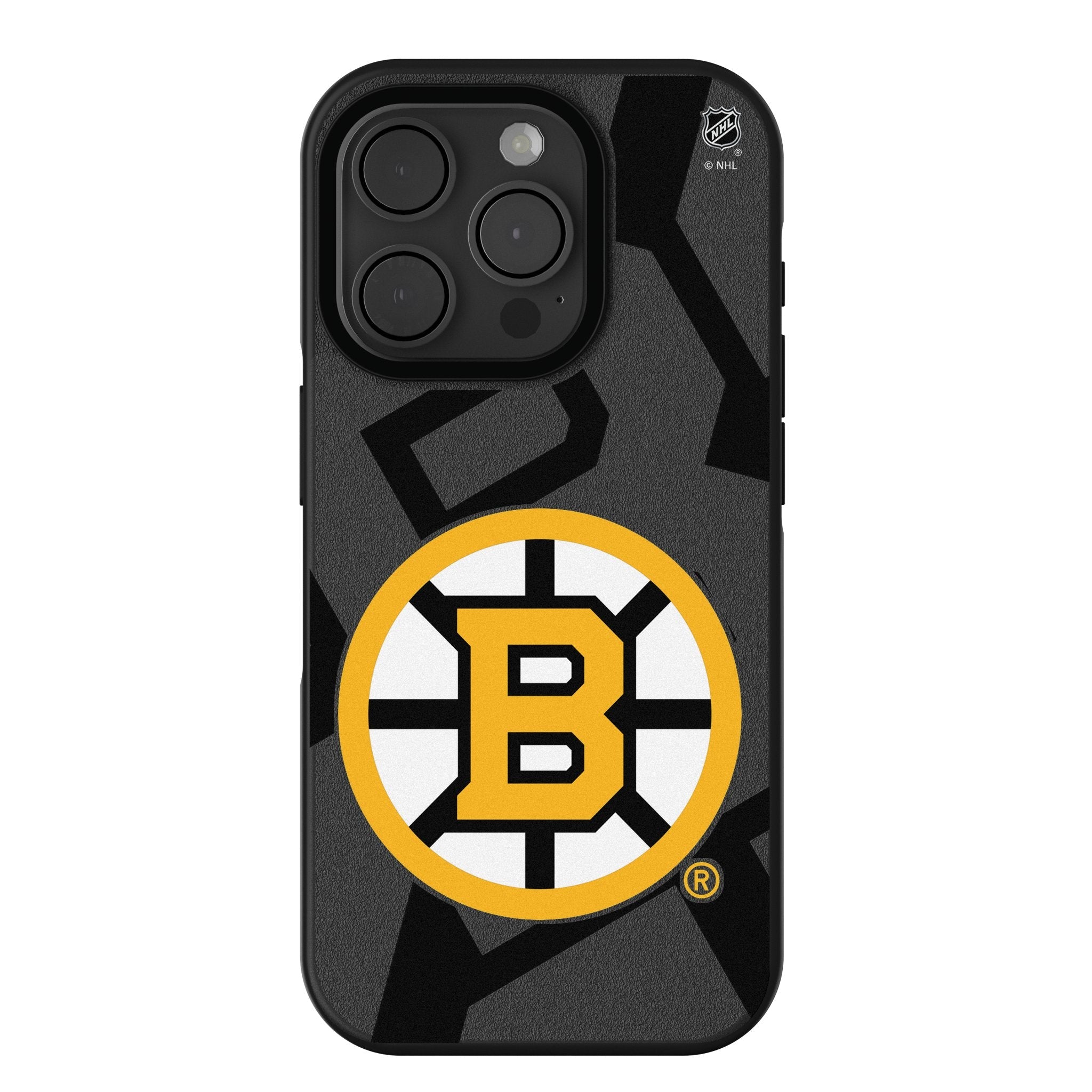 Boston Bruins Monocolor Tilt Bump Phone Case for Apple iPhone