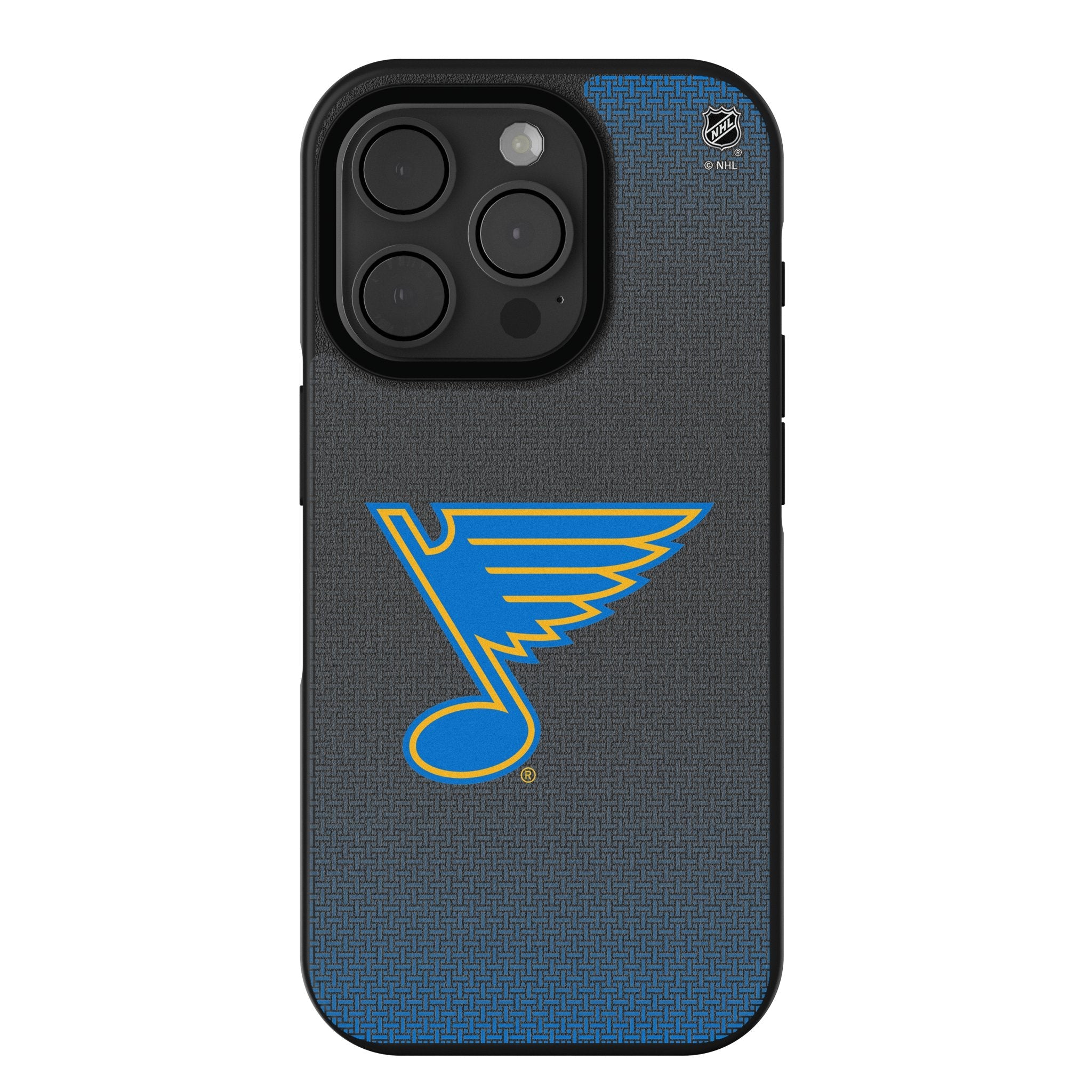St. Louis Blues Linen Bump Phone Case for Apple iPhone