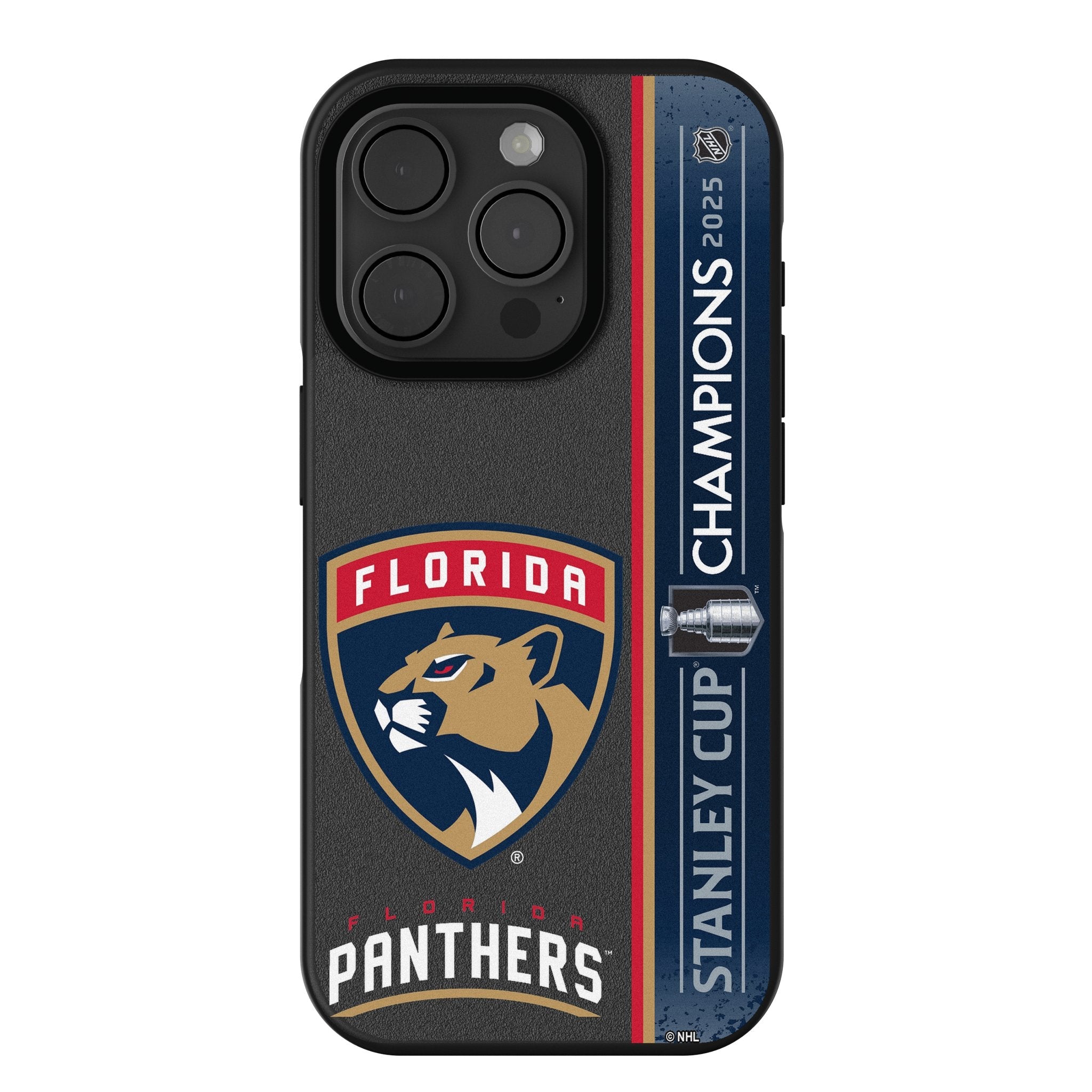 Florida Panthers 2025 Stanley Cup Bump Phone Case for Apple iPhone