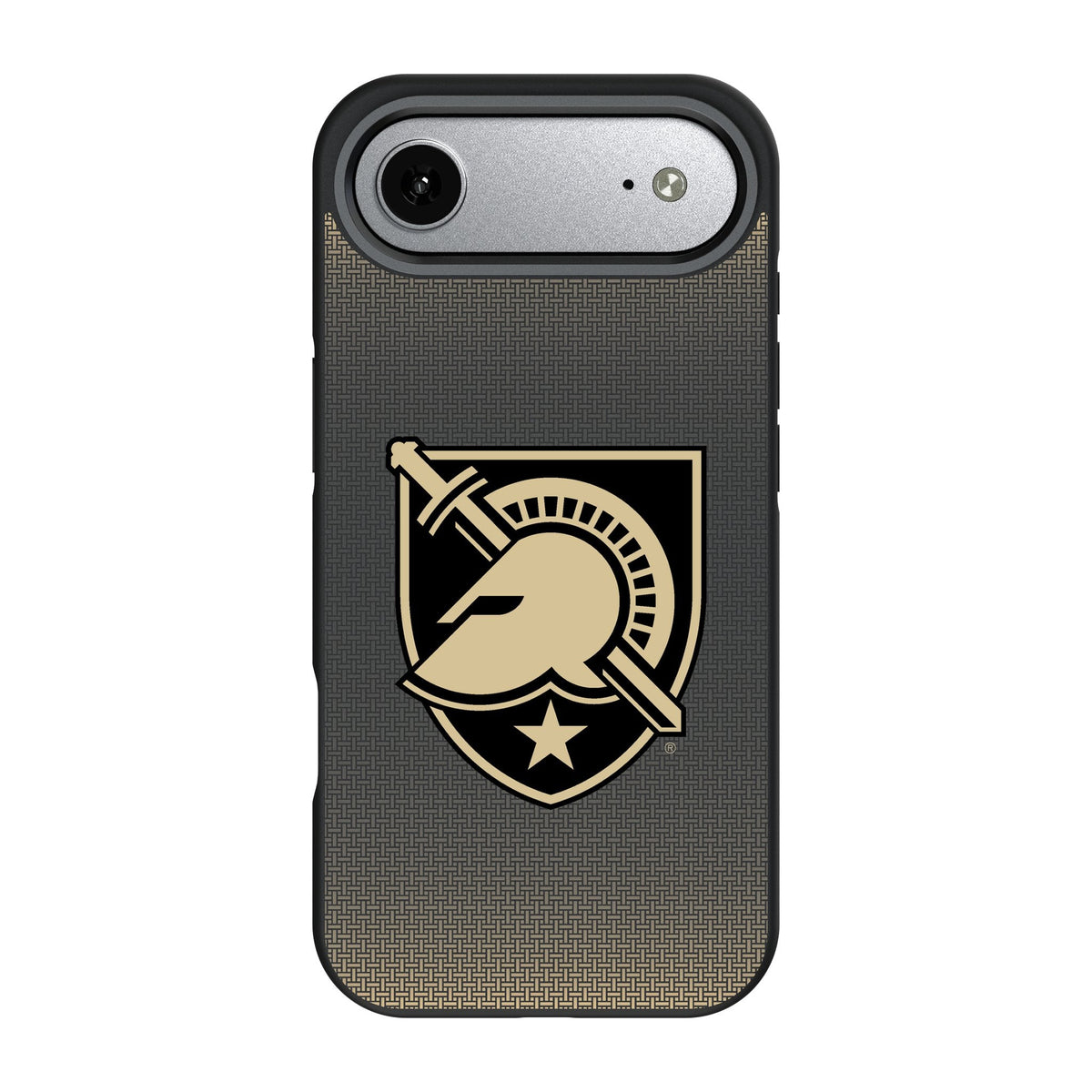 United States Military Academy Black Knights Linen Bump Phone Case for Apple iPhone 17 Series 3