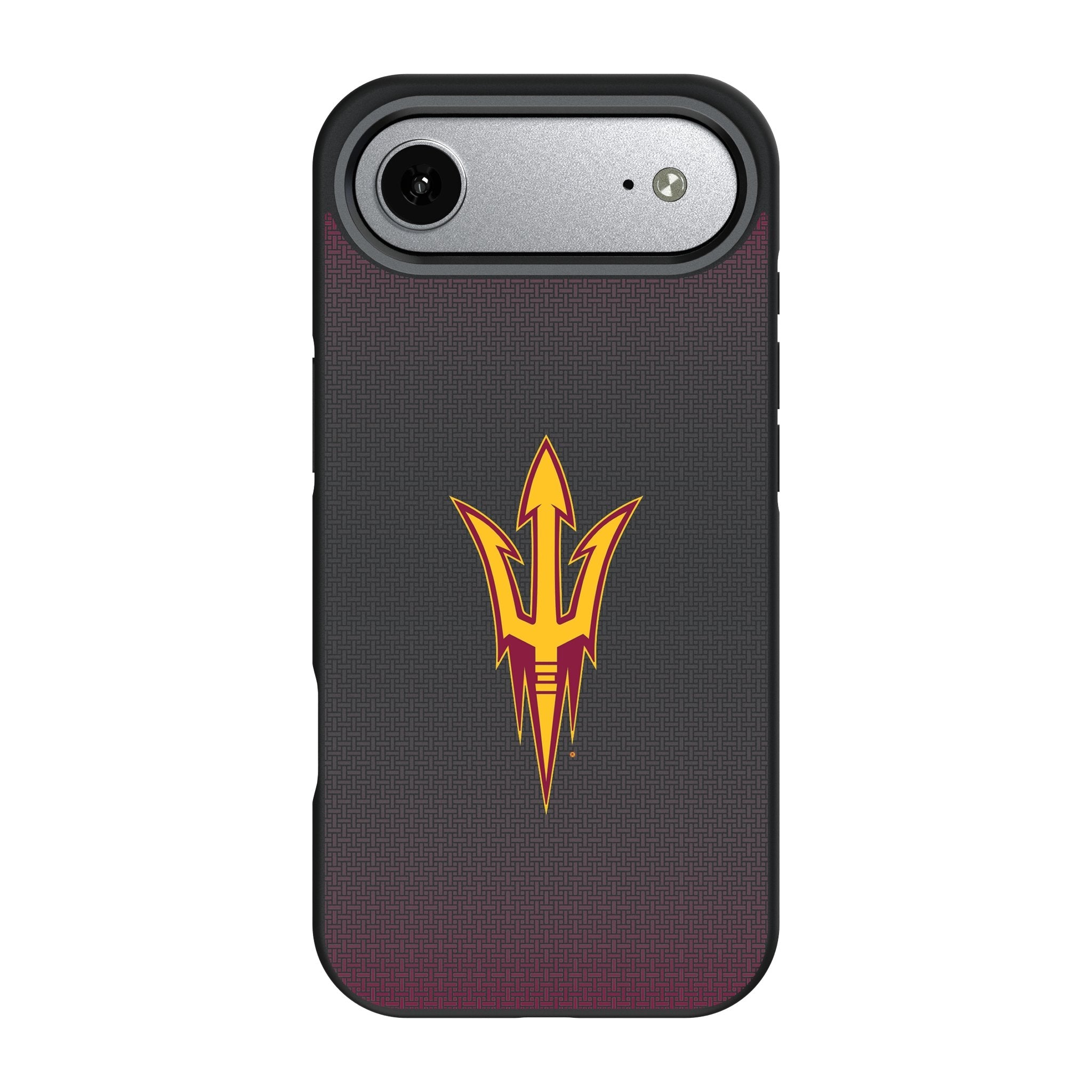 Arizona State University Sun Devils Linen Bump Phone Case for Apple iPhone 17 Series 3