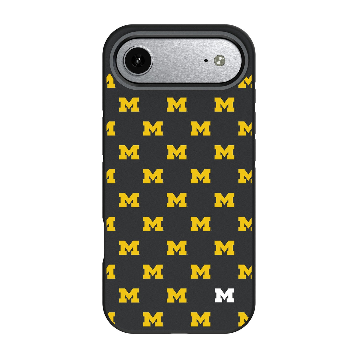 University of Michigan Wolverines Fashion Pattern Bump Phone Case for Apple iPhone 17 Series 3