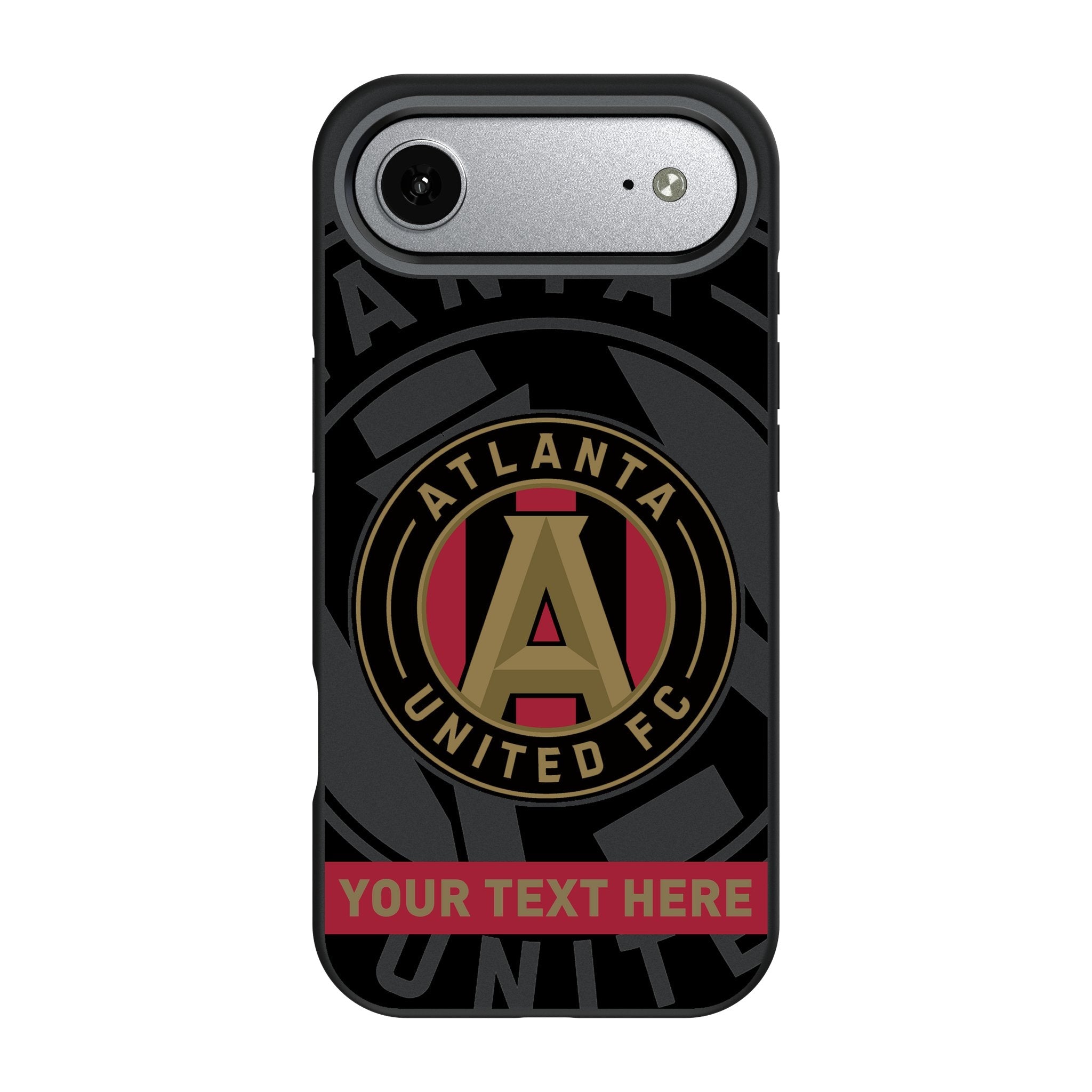 Atlanta United FC Personalized Tilt Bump Phone Case for Apple iPhone 17 Series 3