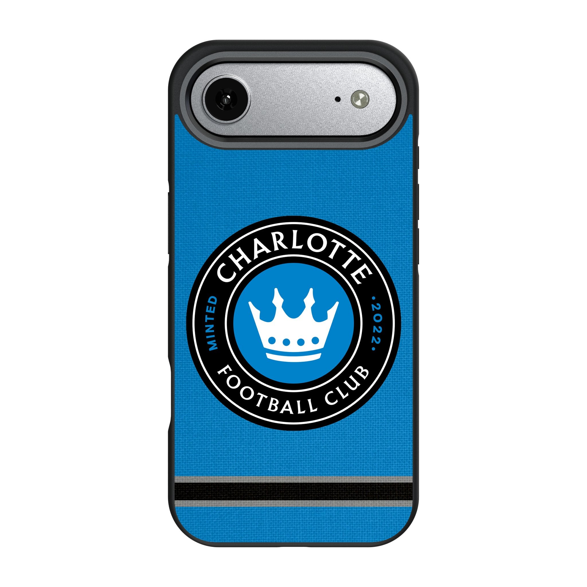 Charlotte FC Stripe Bump Phone Case for Apple iPhone 17 Series 3