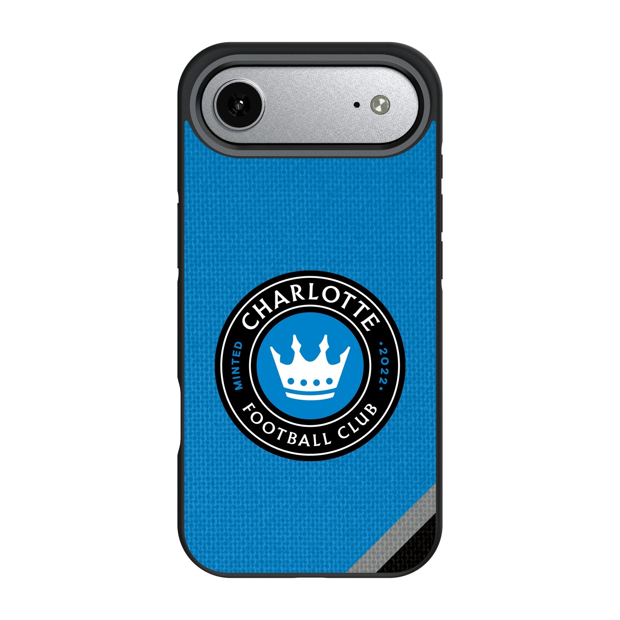 Charlotte FC Diagonal Stripe Bump Phone Case for Apple iPhone 17 Series 3