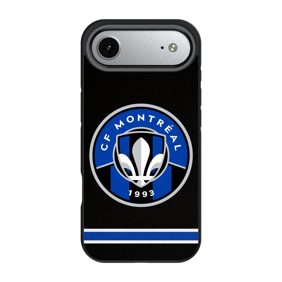 CF Montreal Stripe Bump Phone Case for Apple iPhone 17 Series 3
