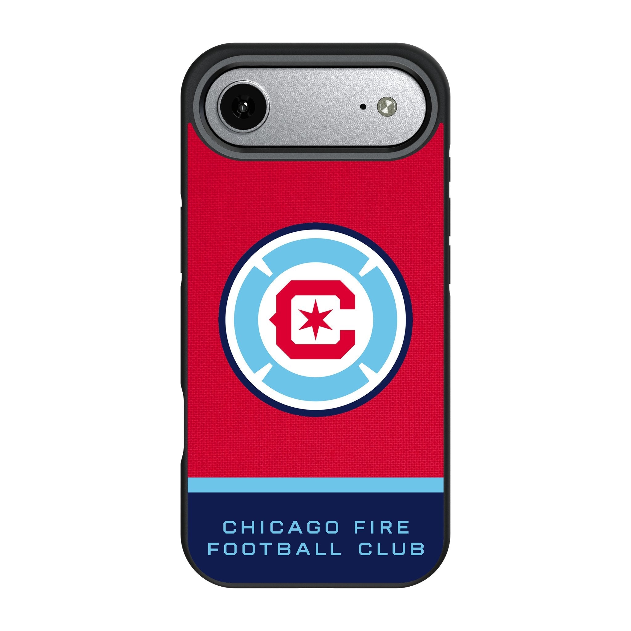 Chicago Fire Endzone Solid Bump Phone Case for Apple iPhone 17 Series 3