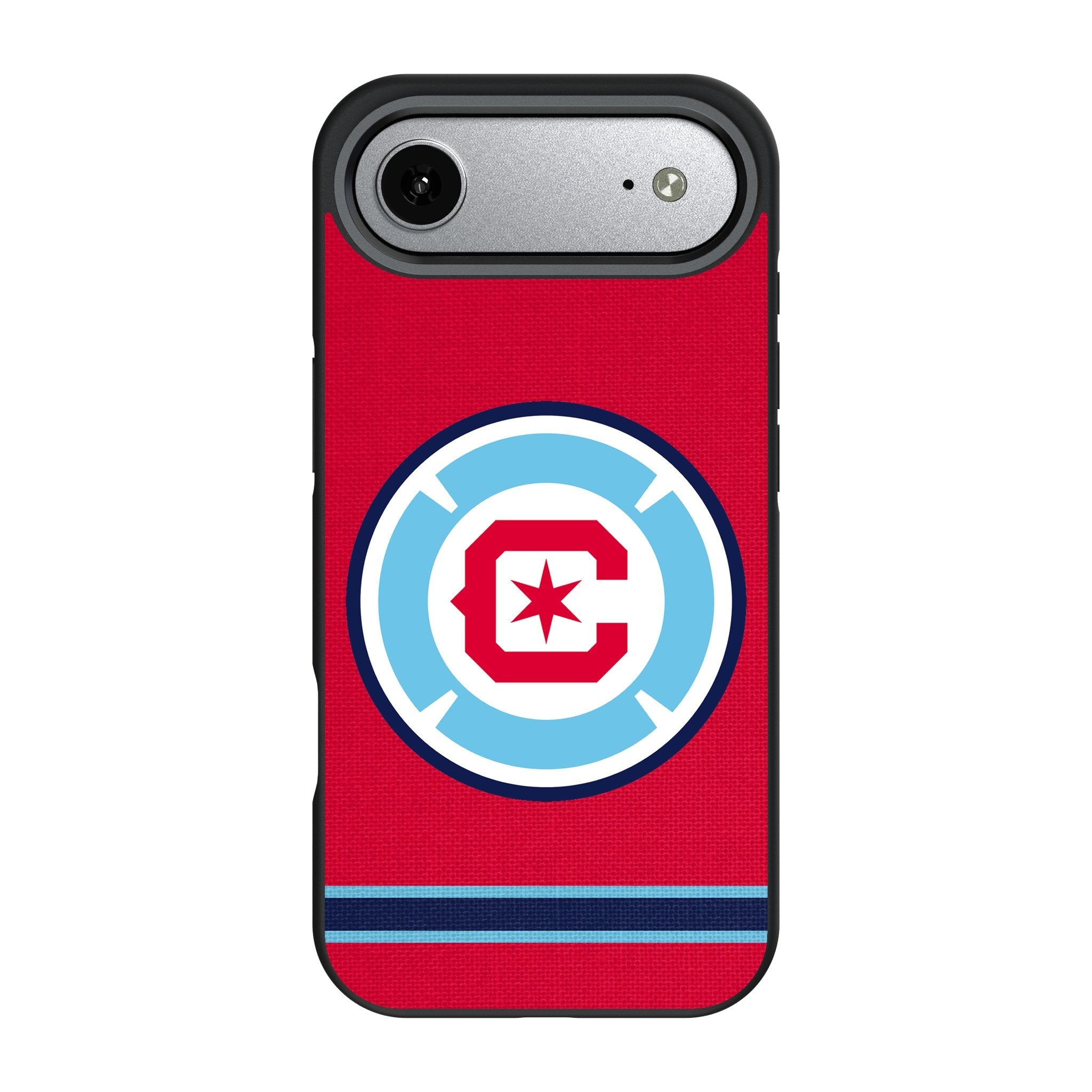 Chicago Fire Stripe Bump Phone Case for Apple iPhone 17 Series 3