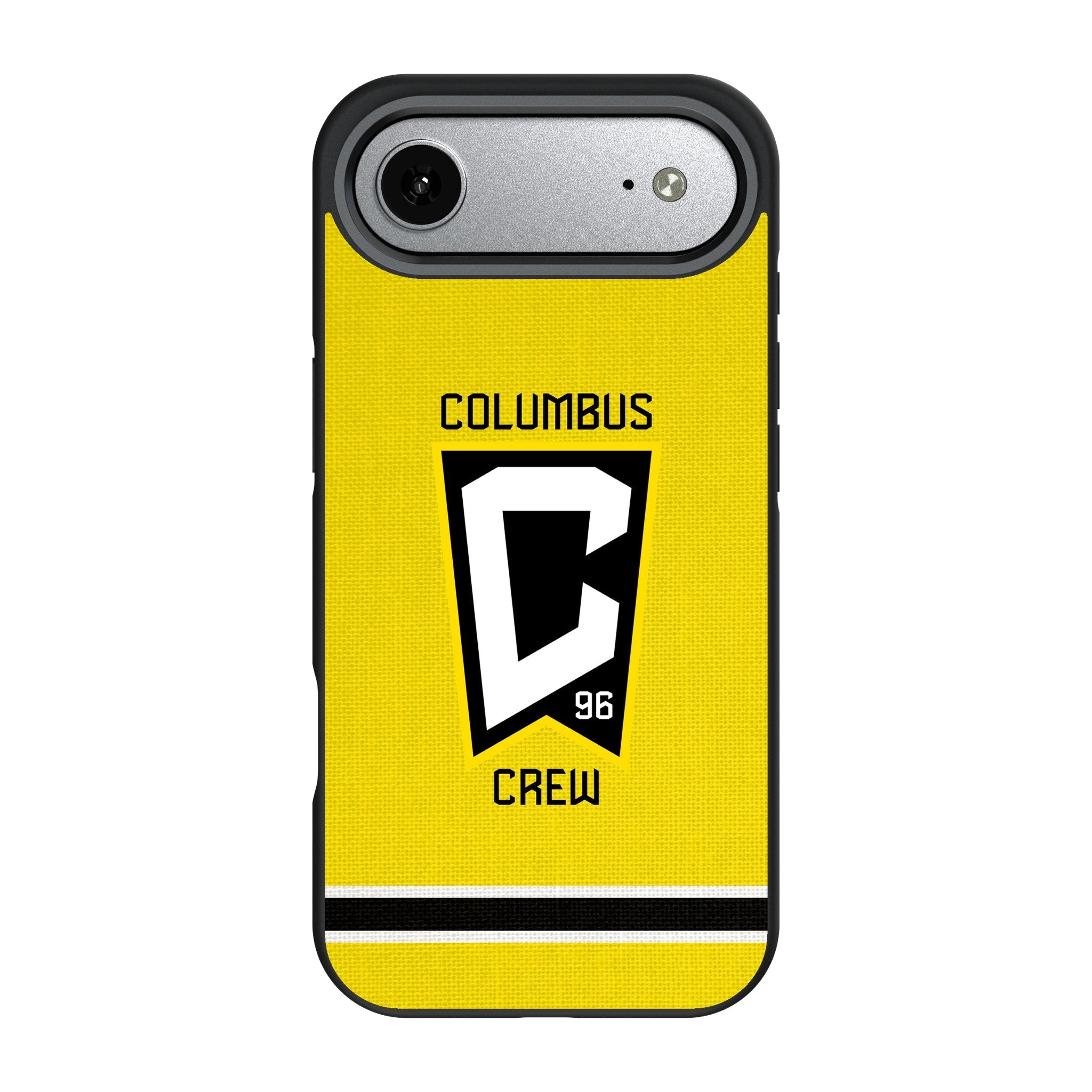 Columbus Crew Stripe Bump Phone Case for Apple iPhone 17 Series 3