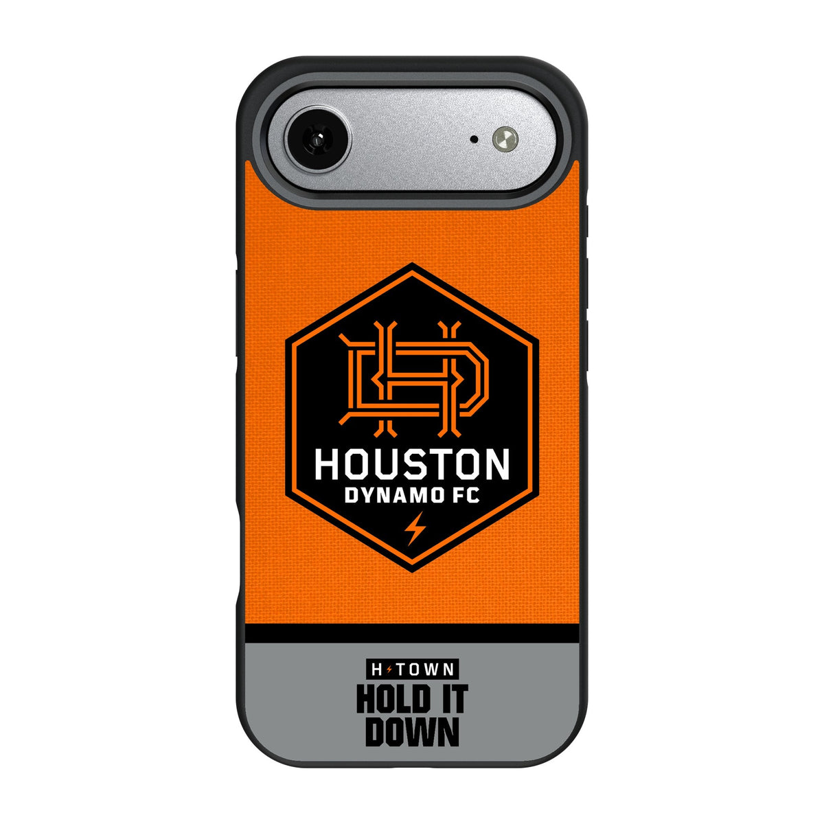 Houston Dynamo Endzone Solid Bump Phone Case for Apple iPhone 17 Series 3