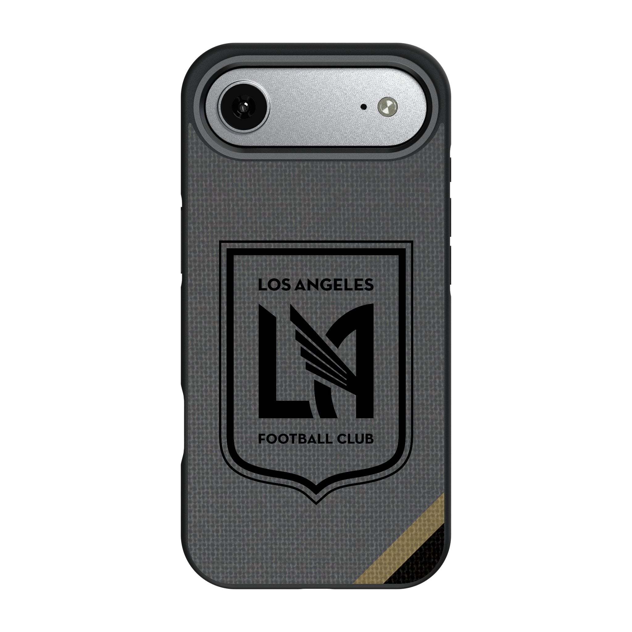 Los Angeles Football Club Diagonal Stripe Bump Phone Case for Apple iPhone 17 Series 3