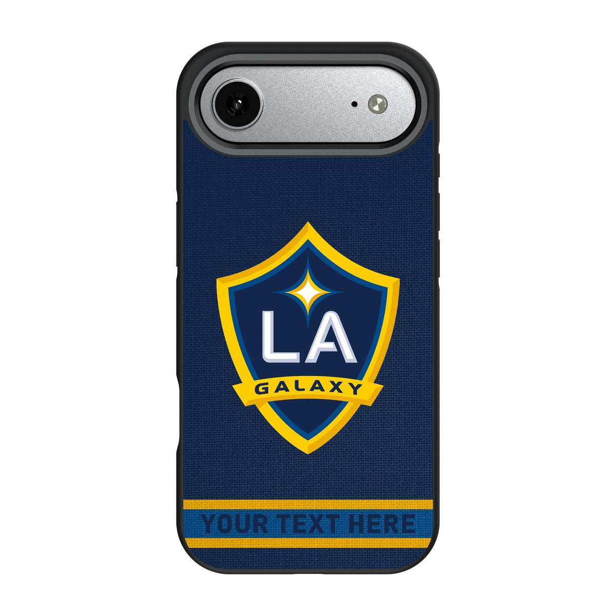 LA Galaxy Personalized Stripe Bump Phone Case for Apple iPhone 17 Series 3