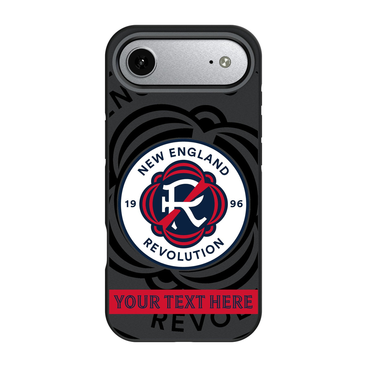 New England Revolution Personalized Tilt Bump Phone Case for Apple iPhone 17 Series 3