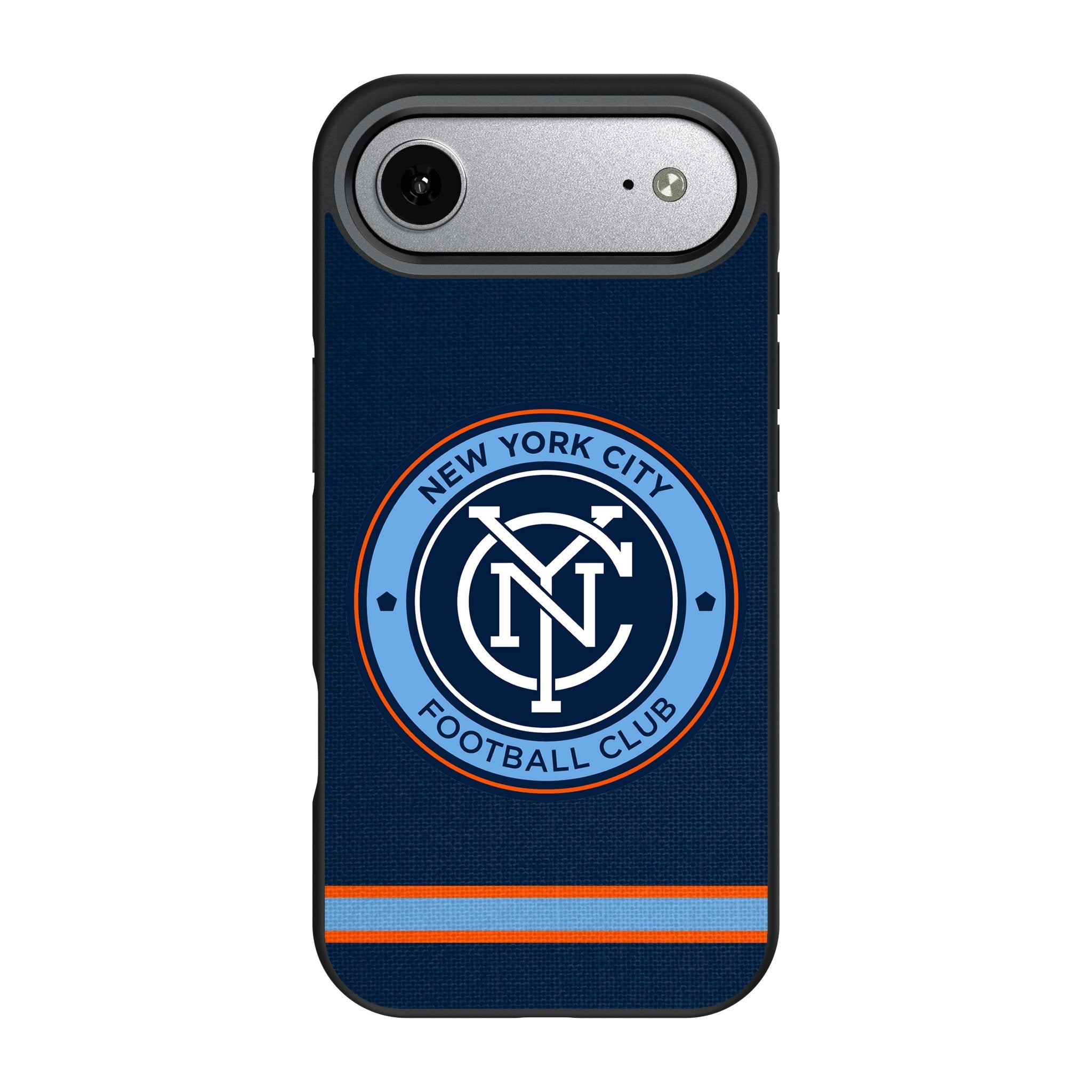 New York City FC Stripe Bump Phone Case for Apple iPhone 17 Series 3