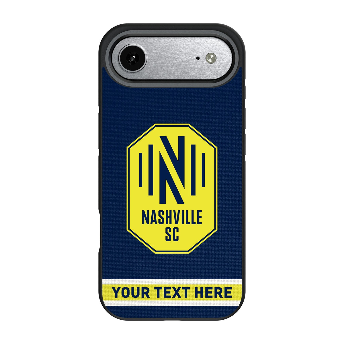 Nashville SC Personalized Stripe Bump Phone Case for Apple iPhone 17 Series 3