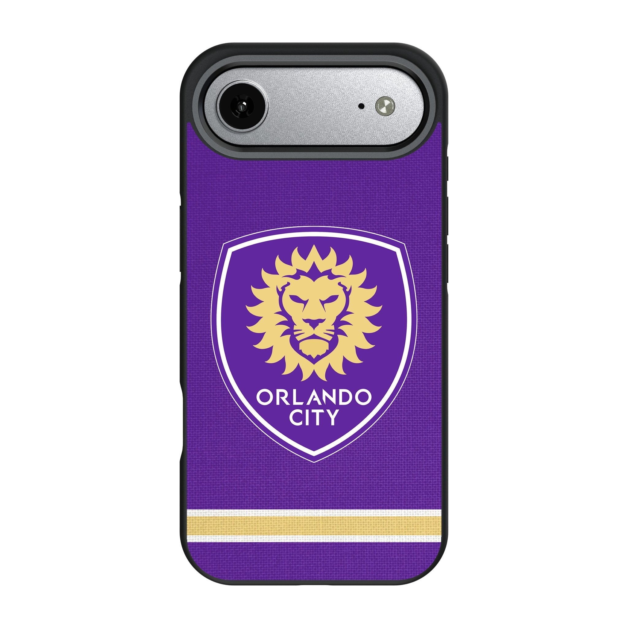 Orlando City Soccer Club Stripe Bump Phone Case for Apple iPhone 17 Series 3