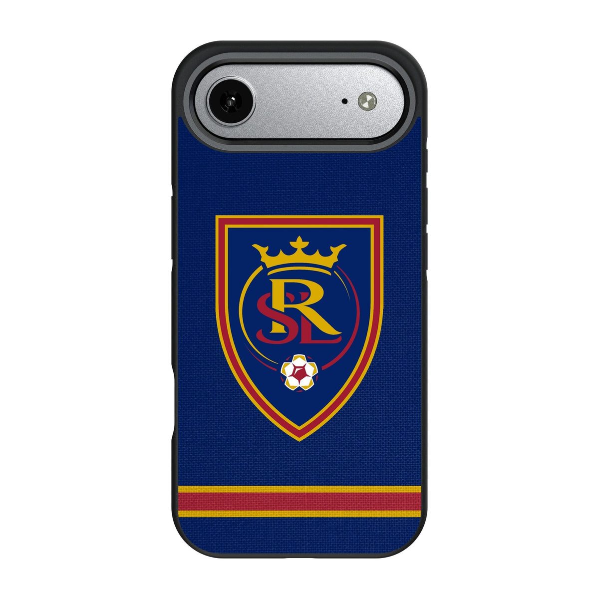 Real Salt Lake Stripe Bump Phone Case for Apple iPhone 17 Series 3