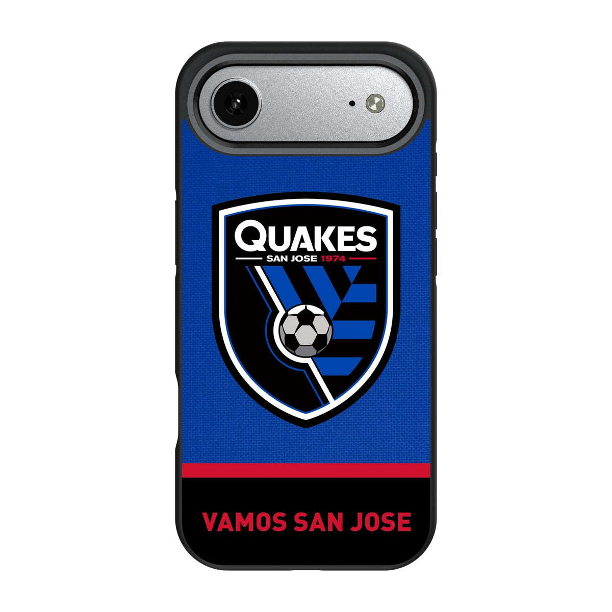 San Jose Earthquakes Endzone Solid Bump Phone Case for Apple iPhone 17 Series 3
