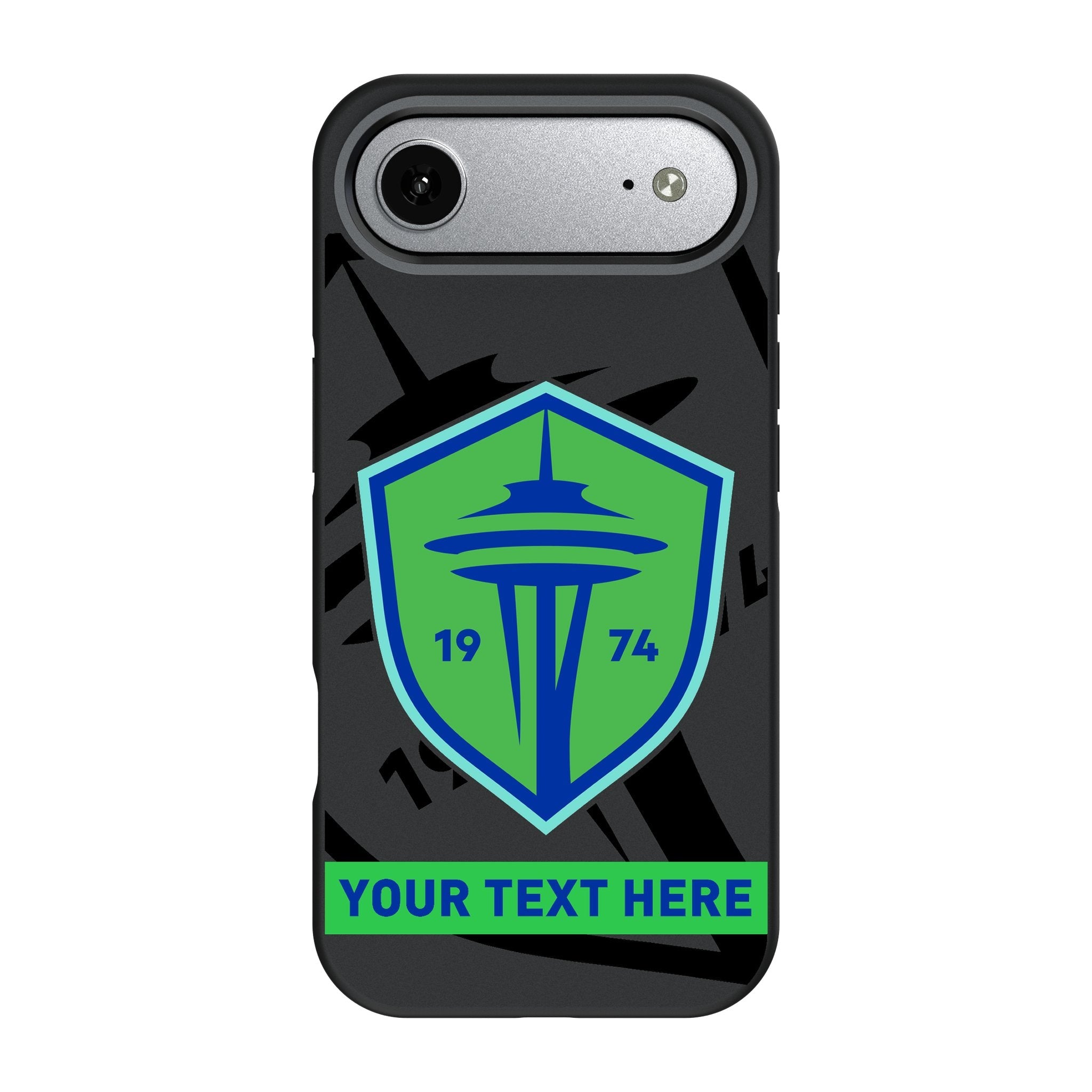 Seattle Sounders FC Personalized Tilt Bump Phone Case for Apple iPhone 17 Series 3