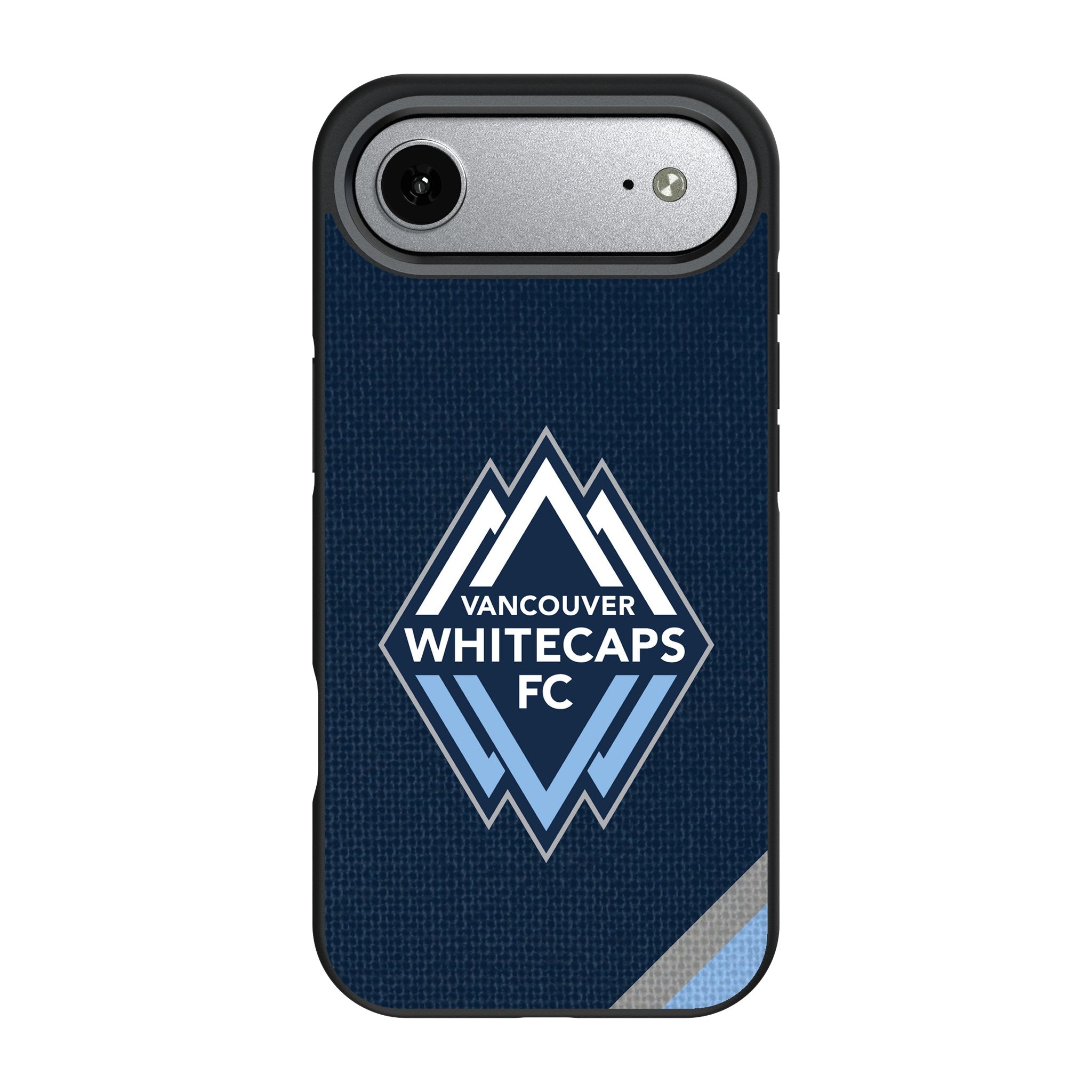 Vancouver Whitecaps Diagonal Stripe Bump Phone Case for Apple iPhone 17 Series 3