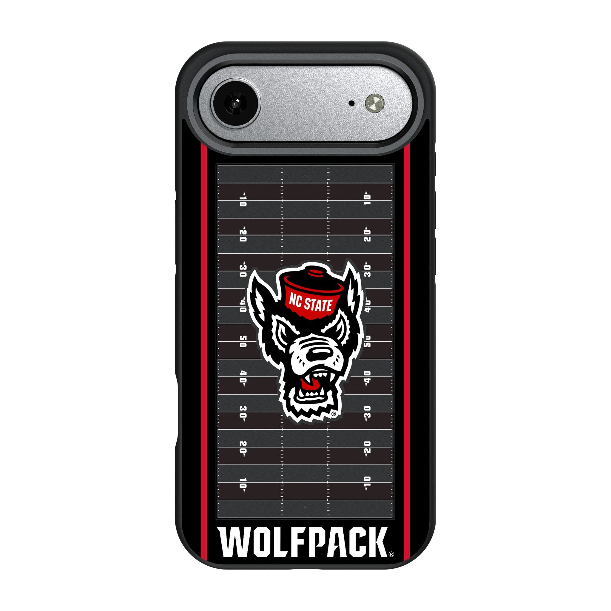 North Carolina State University Wolfpack Field Bump Phone Case for Apple iPhone 17 Series 3