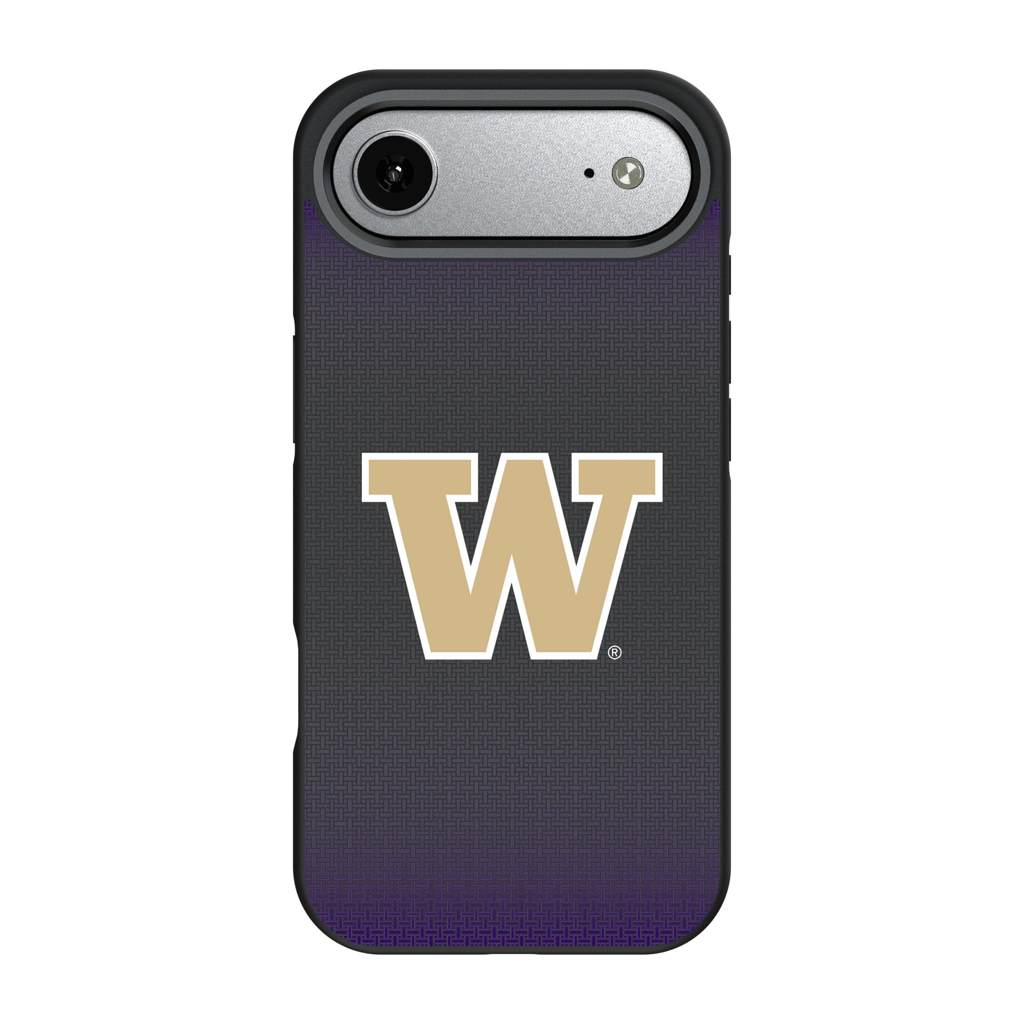 University of Washington Huskies Linen Bump Phone Case for Apple iPhone 17 Series 3