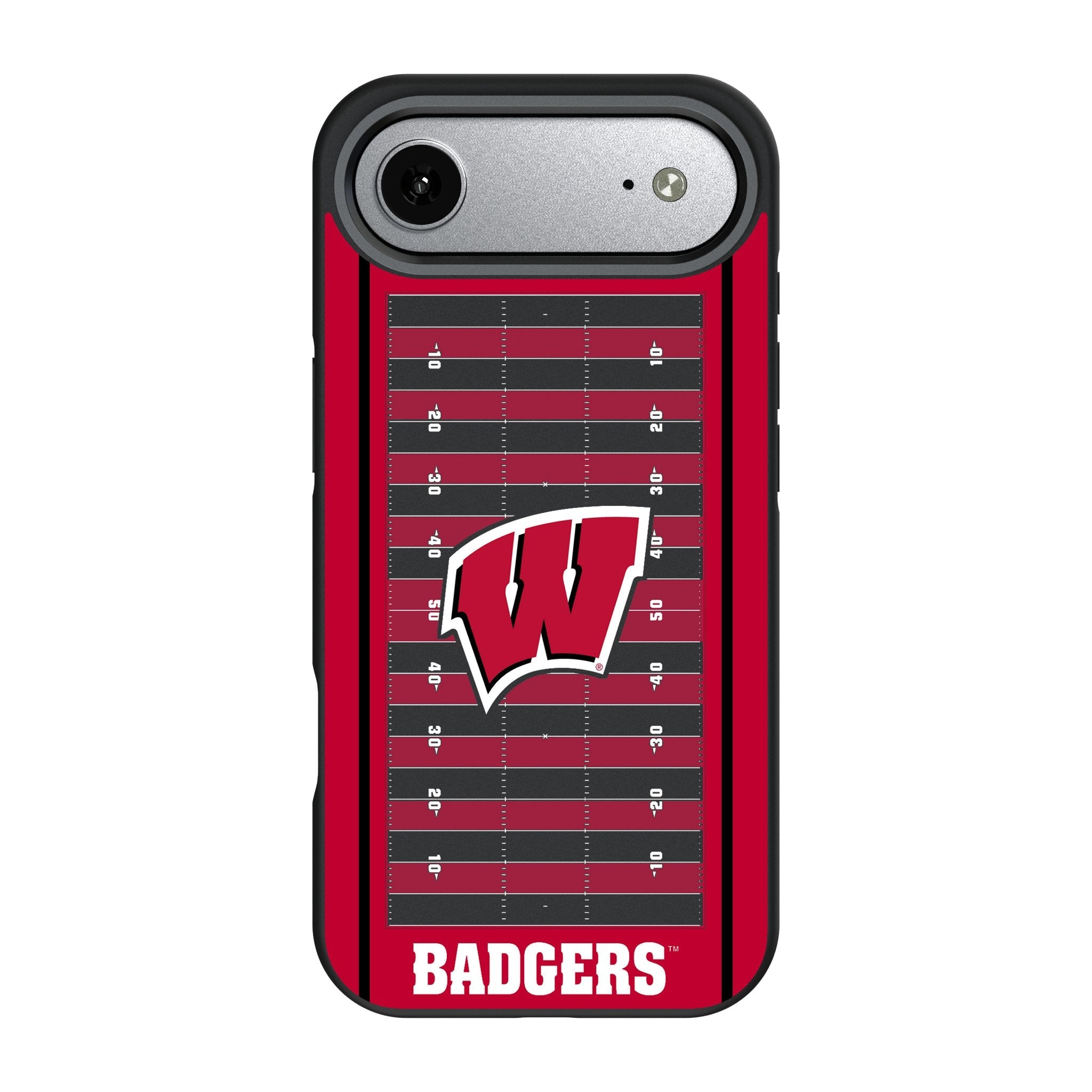 University of Wisconsin Badgers Field Bump Phone Case for Apple iPhone 17 Series 3