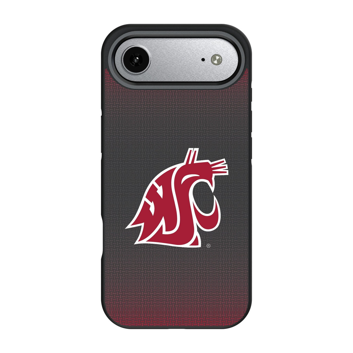 Washington State University Cougars Linen Bump Phone Case for Apple iPhone 17 Series 3